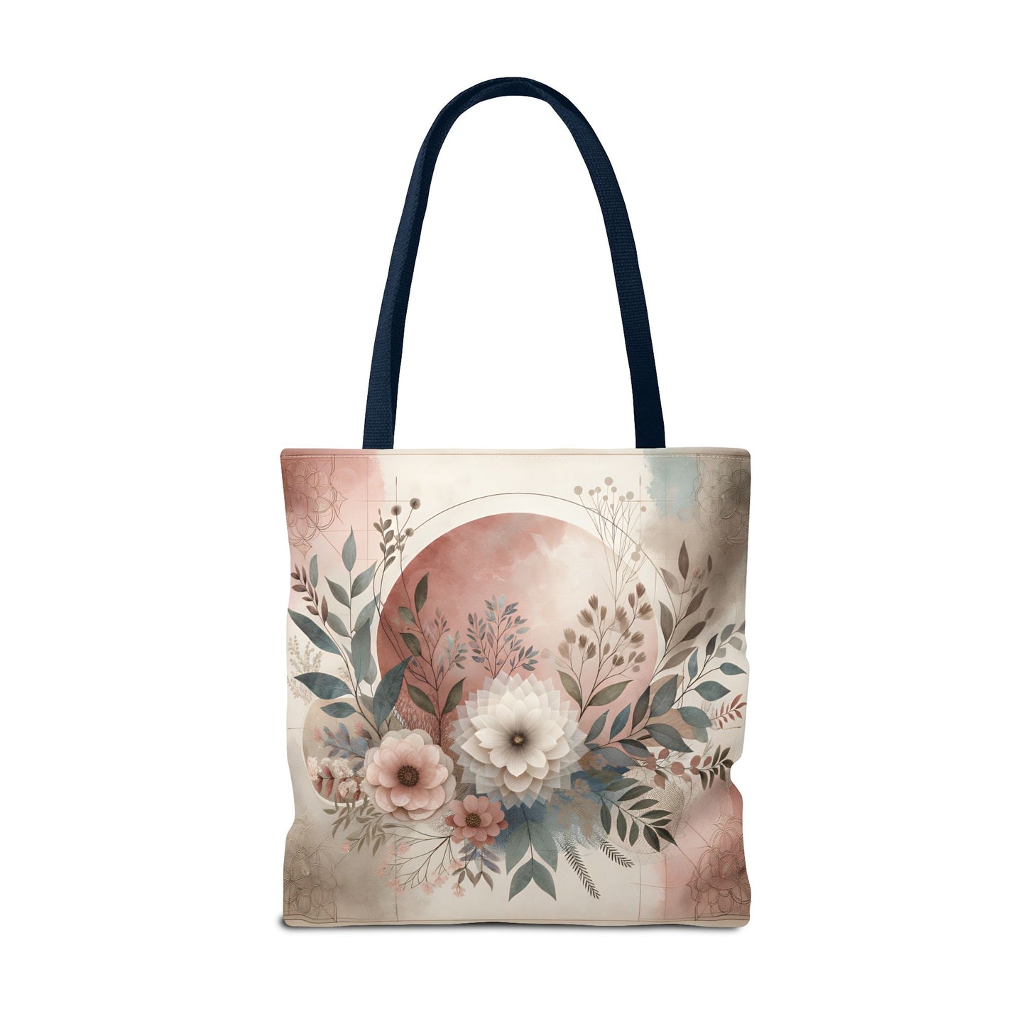 Floral Tote Bag – Elegant Eco-Friendly Accessory for Shopping, Weddings, and Gifting