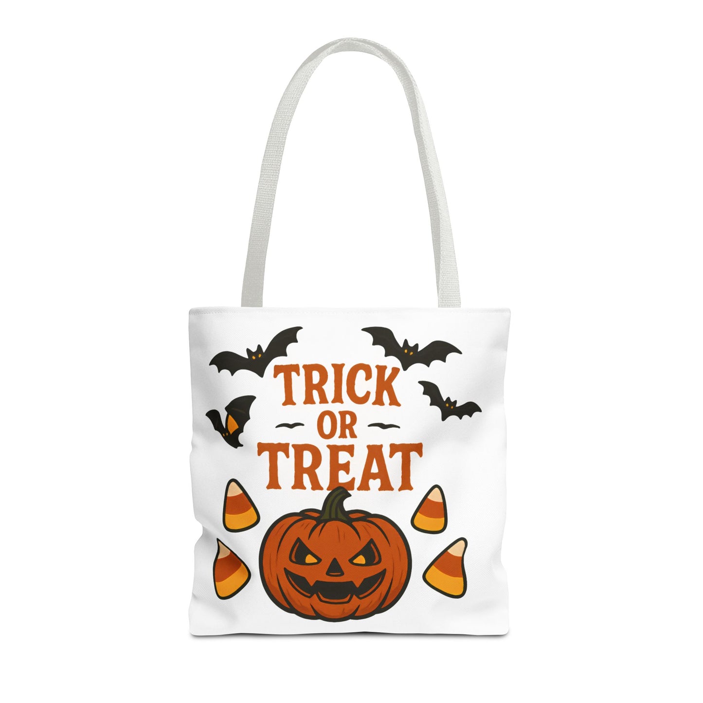 Halloween Trick or Treat Tote Bag – Spooky, Kid-Friendly Candy Carrier 🎃