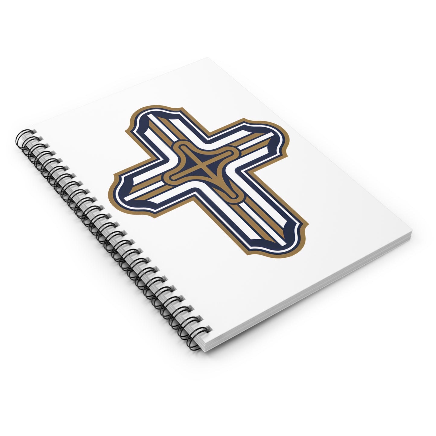 Christian Spiral Notebook – Ruled Line | Faith-Based Journal, Prayer Notebook, Inspirational Gift (6"x8")
