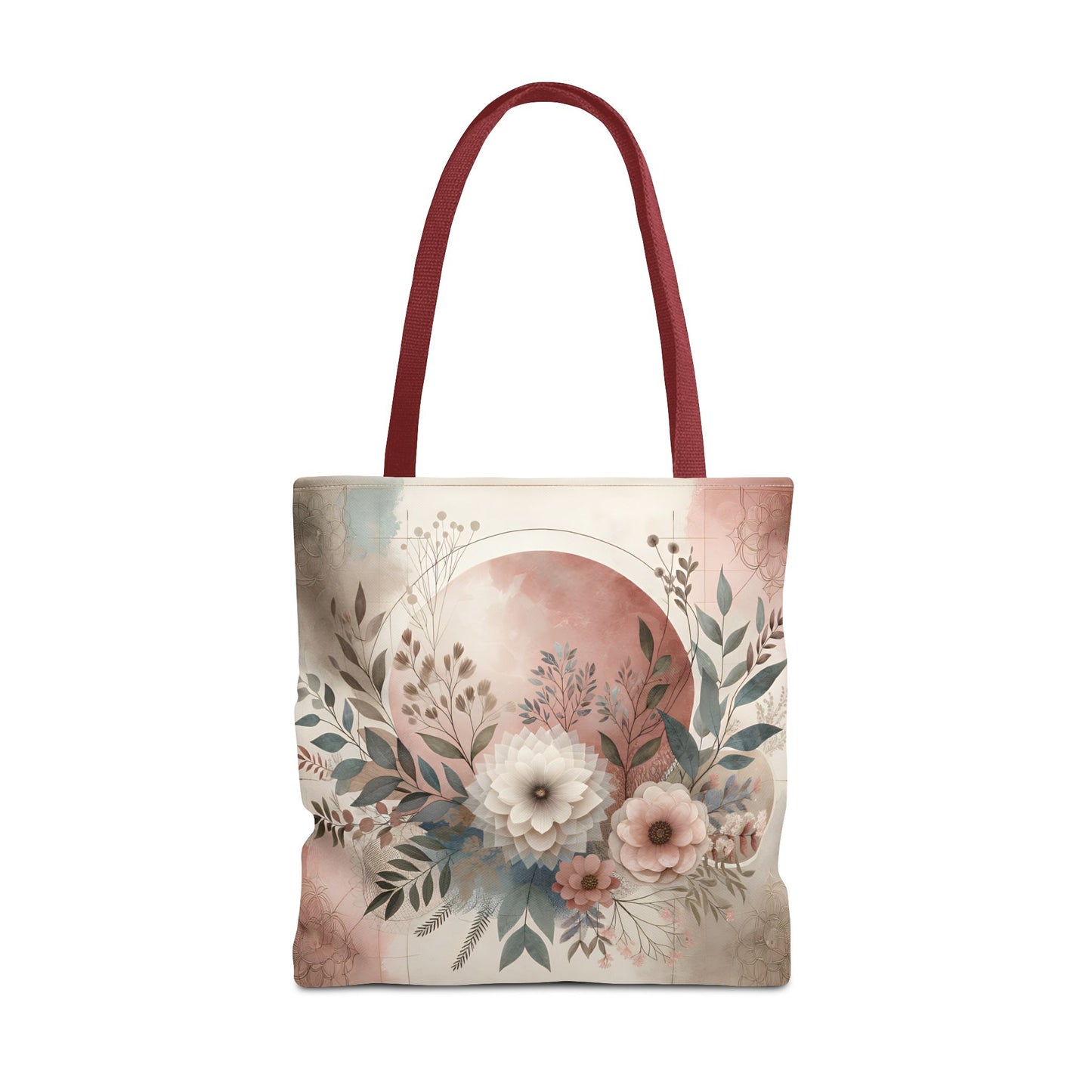 Floral Tote Bag – Elegant Eco-Friendly Accessory for Shopping, Weddings, and Gifting