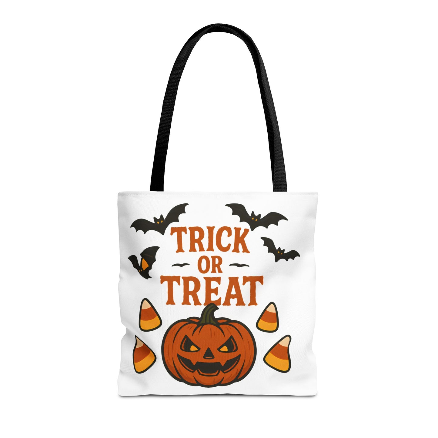 Halloween Trick or Treat Tote Bag – Spooky, Kid-Friendly Candy Carrier 🎃