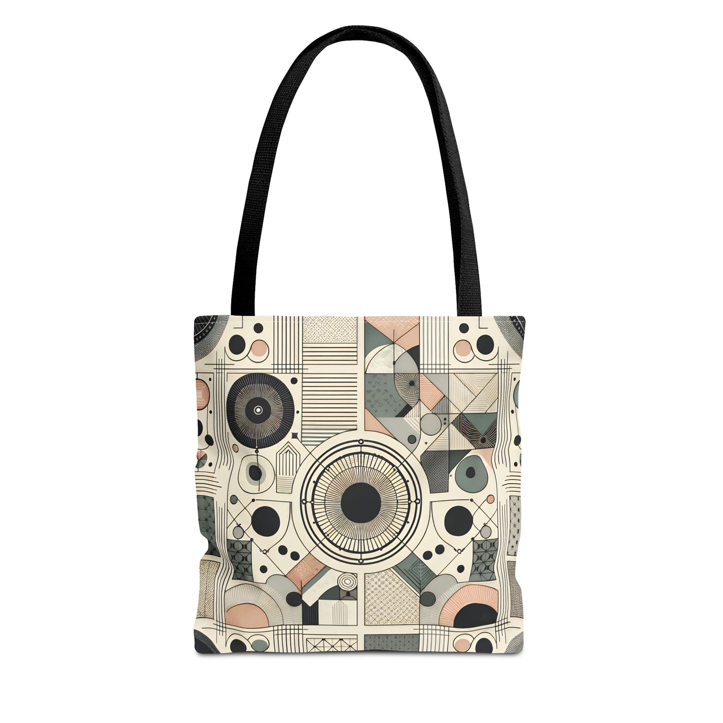 Geometric Pattern Tote Bag – Modern Art Style | Eco-Friendly Shopping Tote, Everyday Carry, Stylish Gift for Her