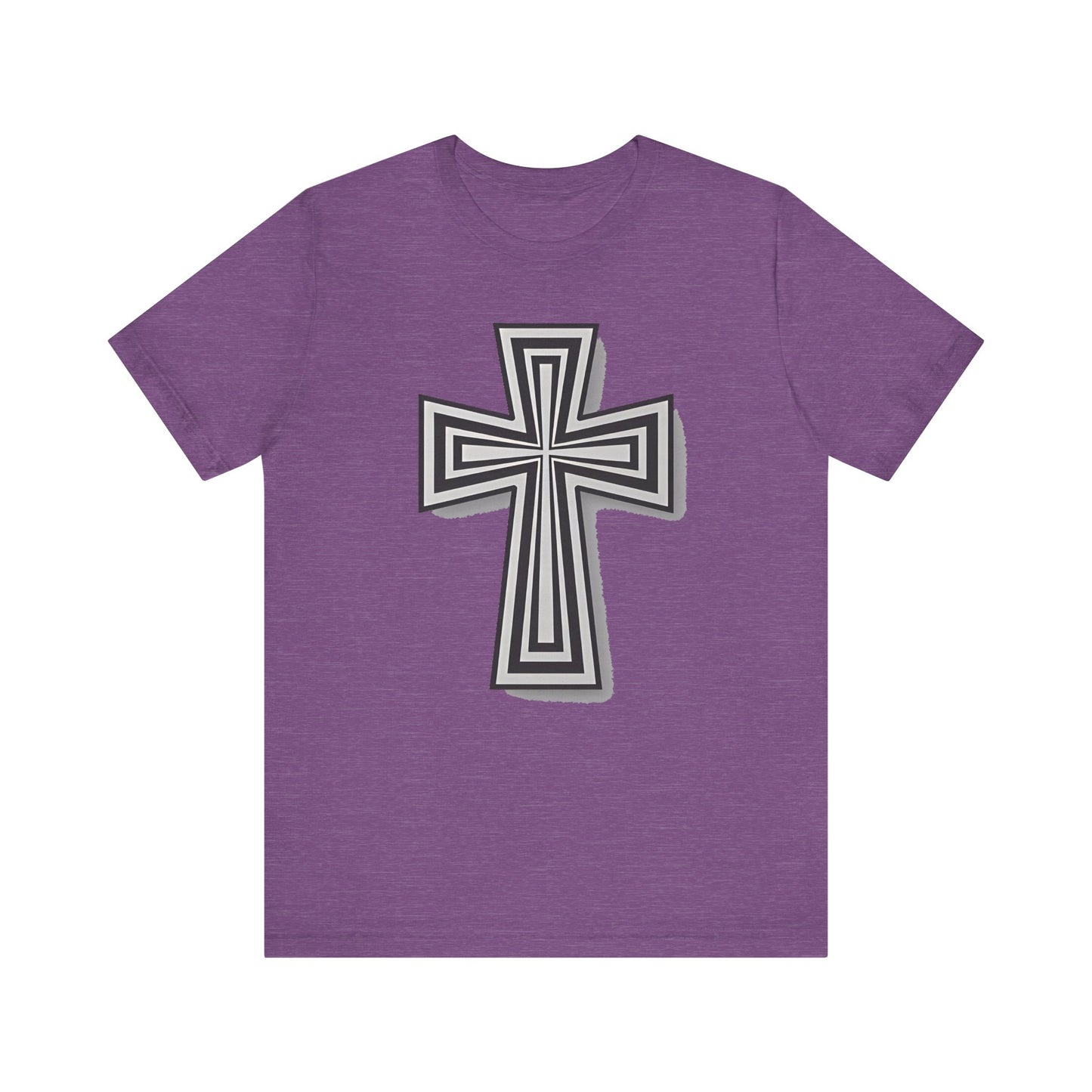Faith-Inspired Cross Tee - Unisex Jersey Shirt