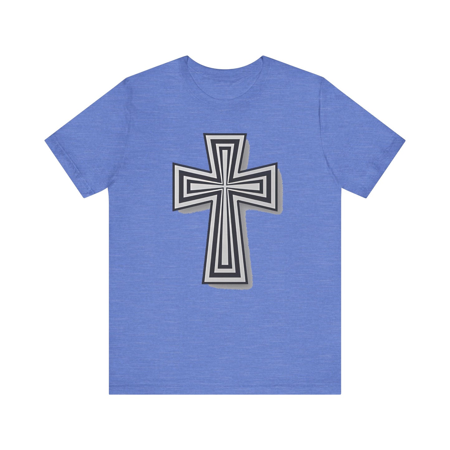 Faith-Inspired Cross Tee - Unisex Jersey Shirt