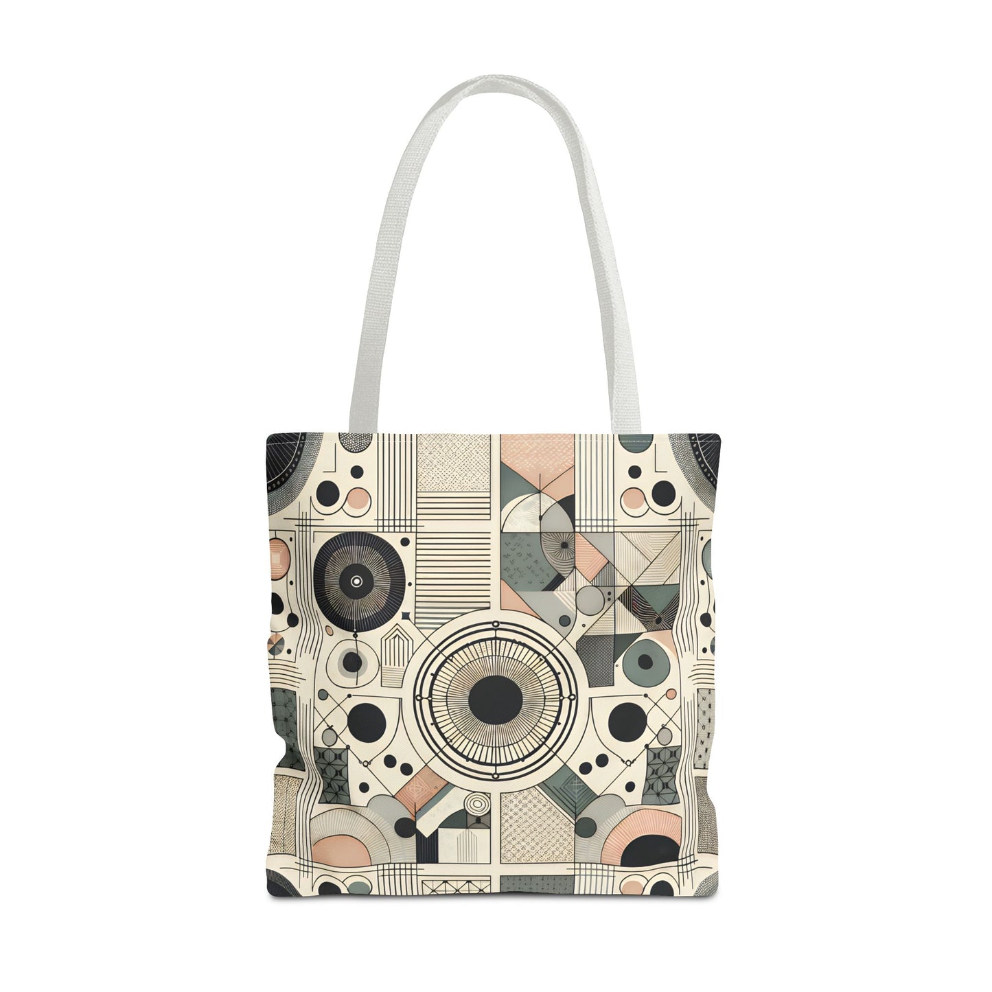 Geometric Pattern Tote Bag – Modern Art Style | Eco-Friendly Shopping Tote, Everyday Carry, Stylish Gift for Her