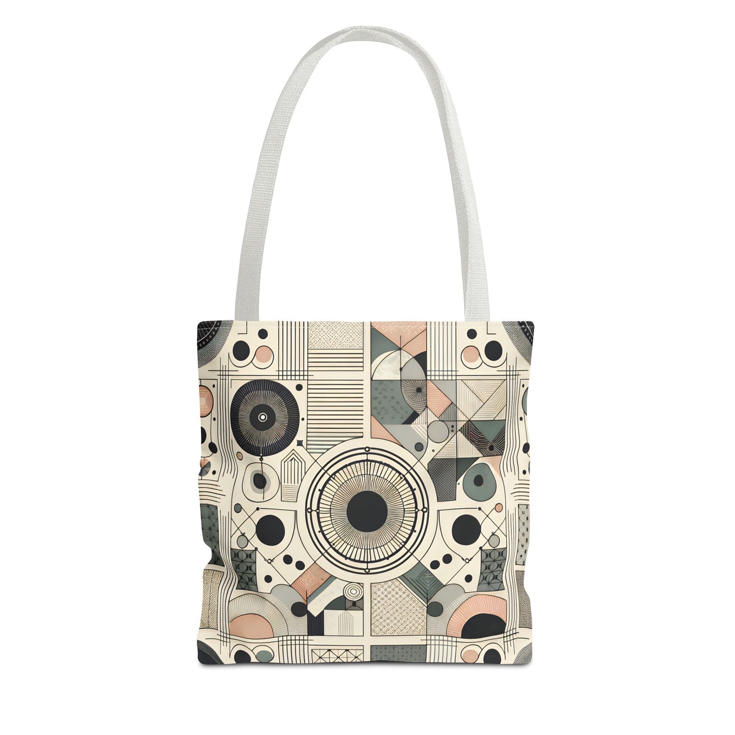 Geometric Pattern Tote Bag – Modern Art Style | Eco-Friendly Shopping Tote, Everyday Carry, Stylish Gift for Her