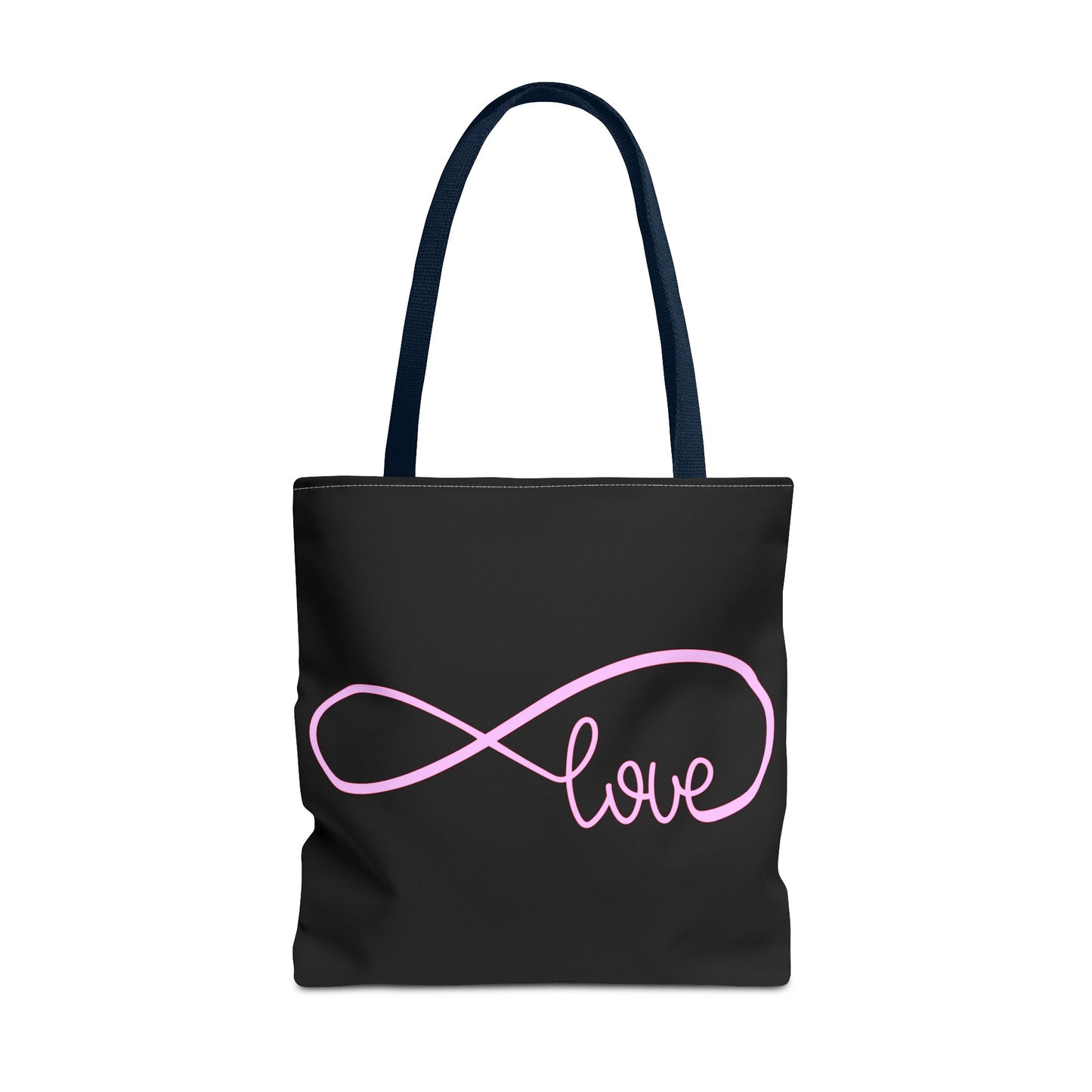 Love Infinity Symbol Tote Bag – Romantic Double-Sided Print, Everyday Carry