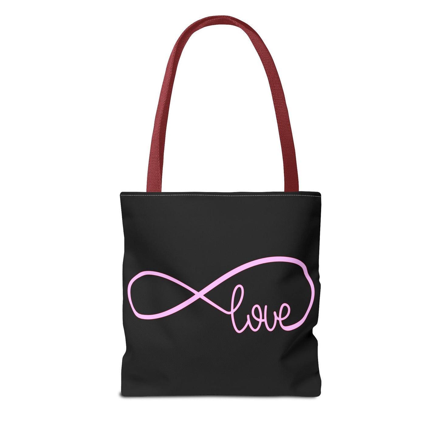 Love Infinity Symbol Tote Bag – Romantic Double-Sided Print, Everyday Carry