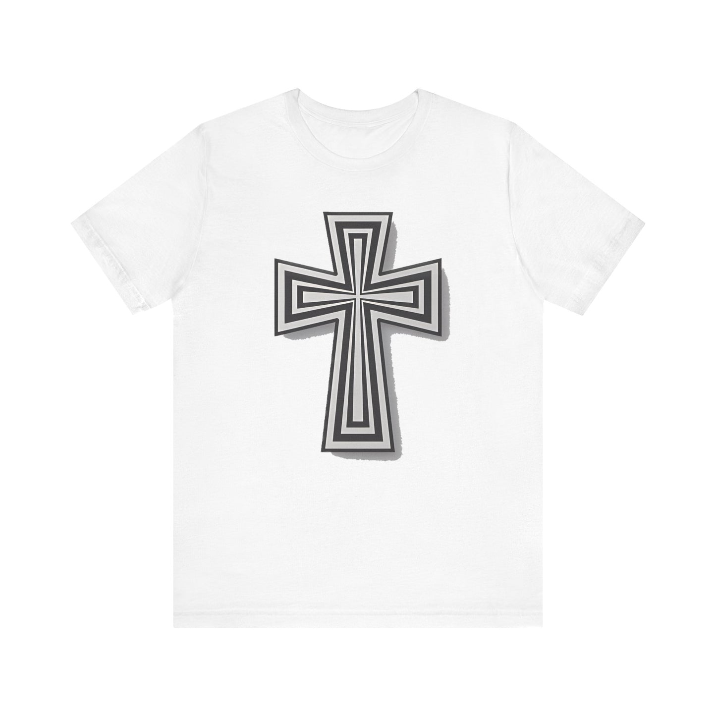 Faith-Inspired Cross Tee - Unisex Jersey Shirt
