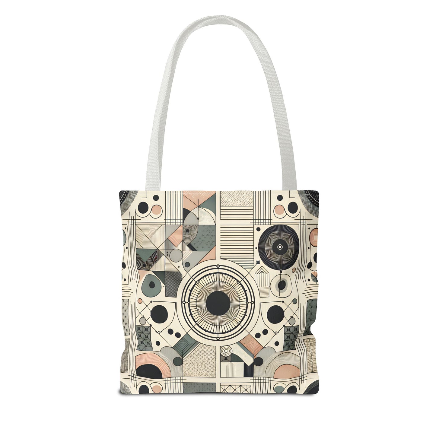 Geometric Pattern Tote Bag – Modern Art Style | Eco-Friendly Shopping Tote, Everyday Carry, Stylish Gift for Her