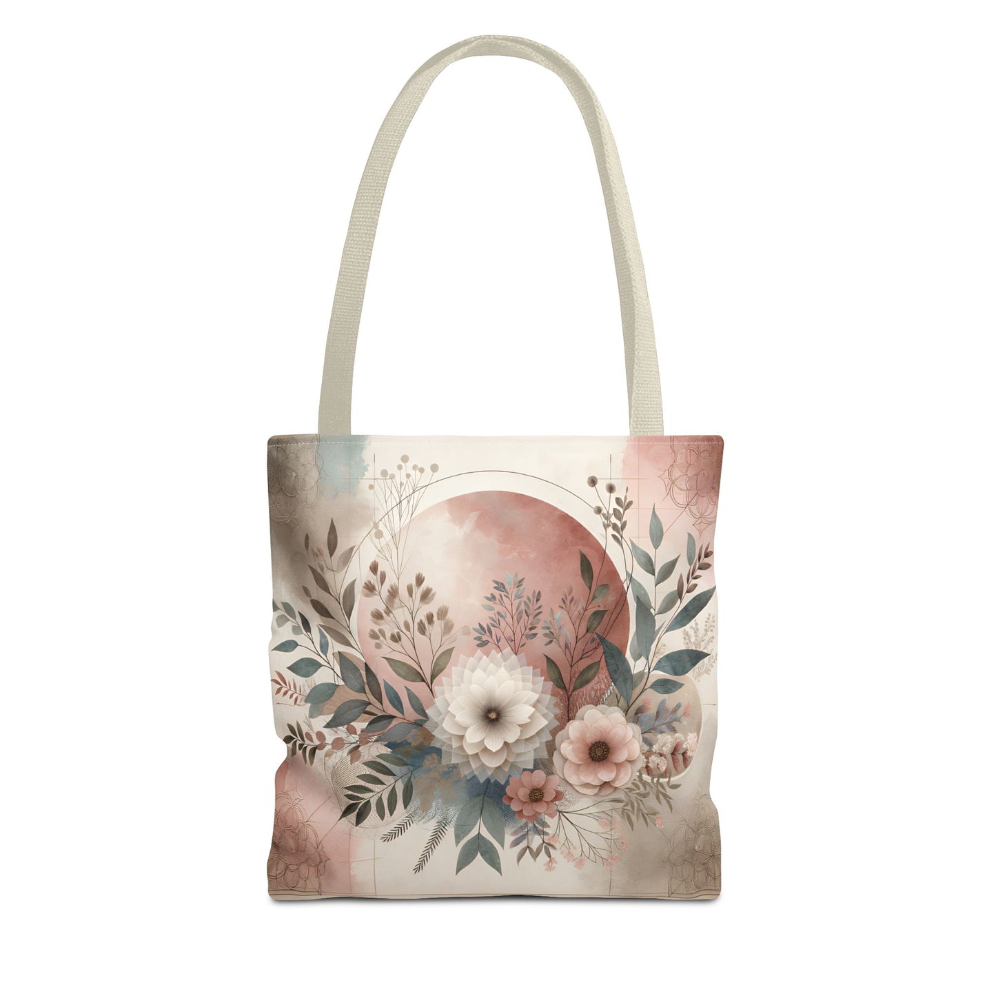 Floral Tote Bag – Elegant Eco-Friendly Accessory for Shopping, Weddings, and Gifting