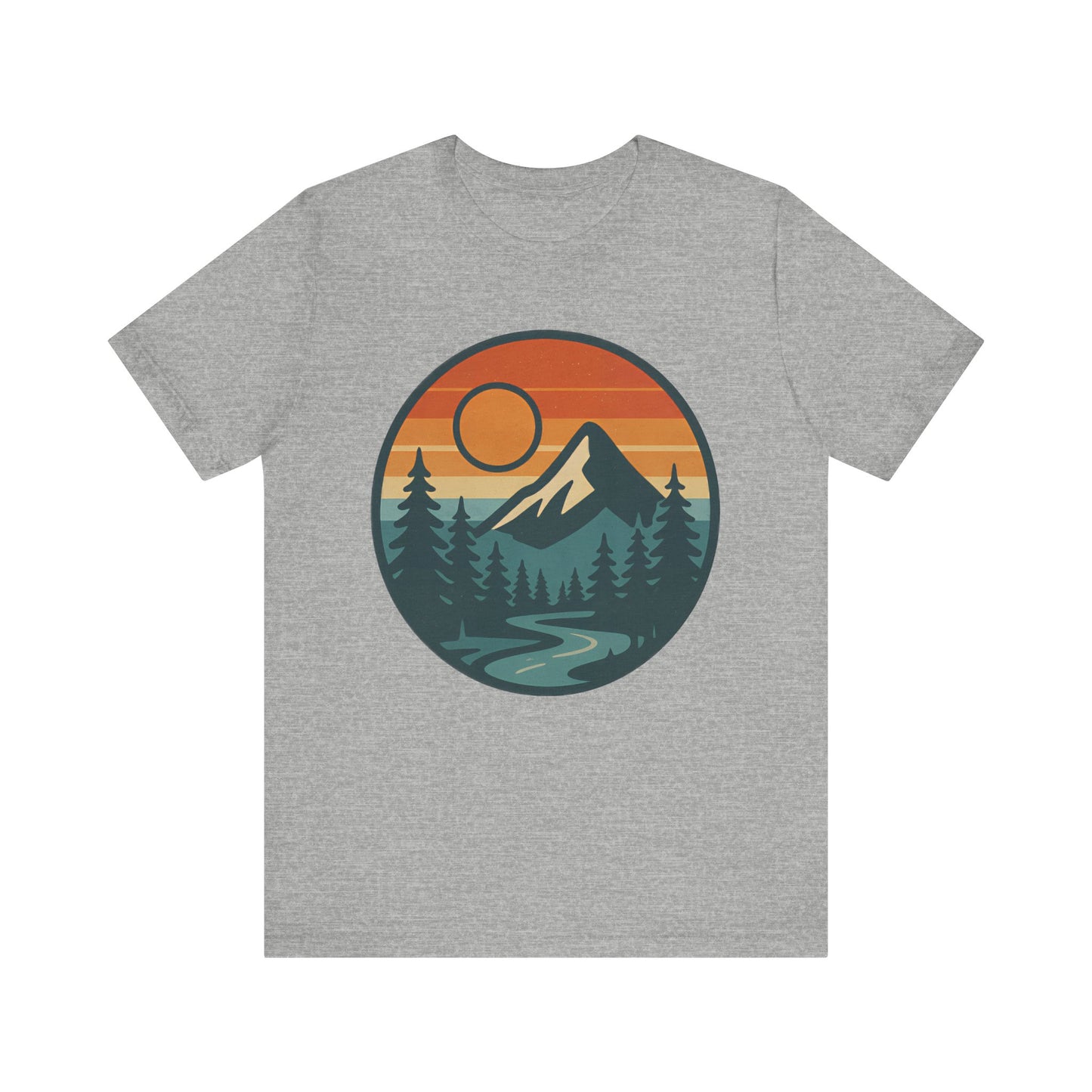 Mountain Sunset Nature Tee