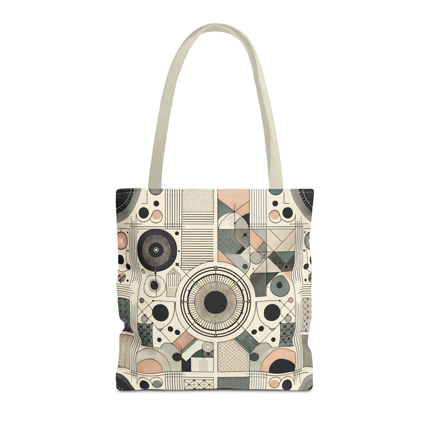 Geometric Pattern Tote Bag – Modern Art Style | Eco-Friendly Shopping Tote, Everyday Carry, Stylish Gift for Her