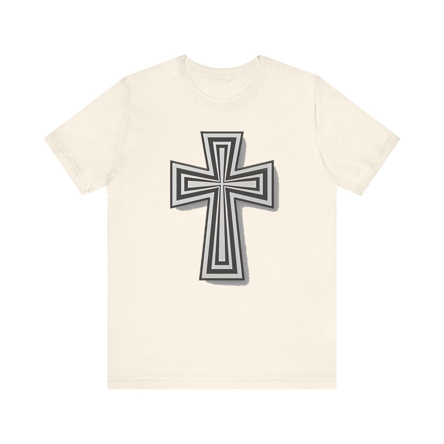 Faith-Inspired Cross Tee - Unisex Jersey Shirt