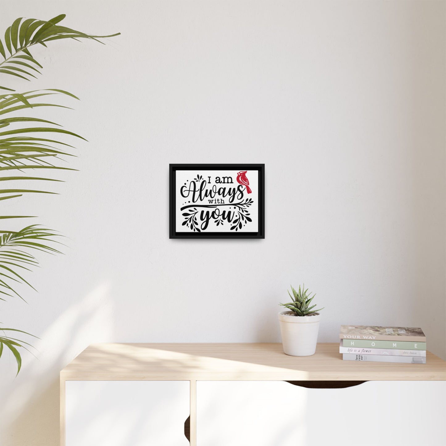 Always With You Cardinal – Matte Canvas Wall Art