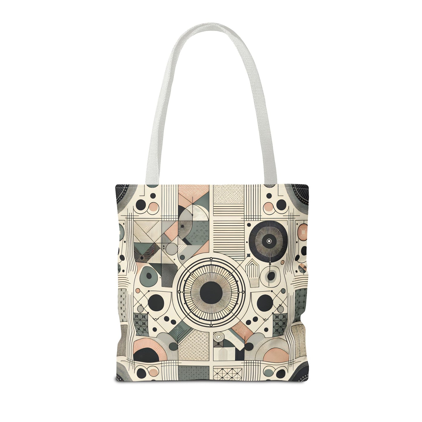 Geometric Pattern Tote Bag – Modern Art Style | Eco-Friendly Shopping Tote, Everyday Carry, Stylish Gift for Her