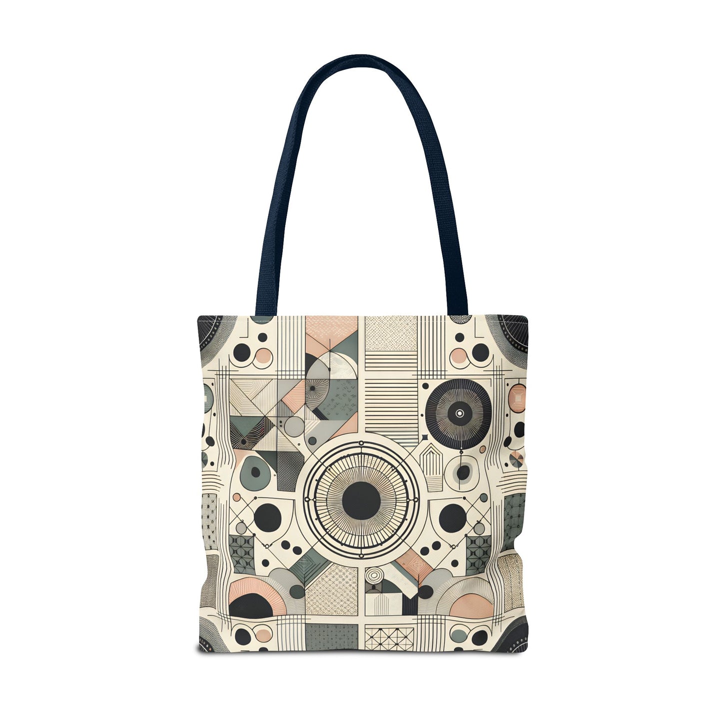 Geometric Pattern Tote Bag – Modern Art Style | Eco-Friendly Shopping Tote, Everyday Carry, Stylish Gift for Her