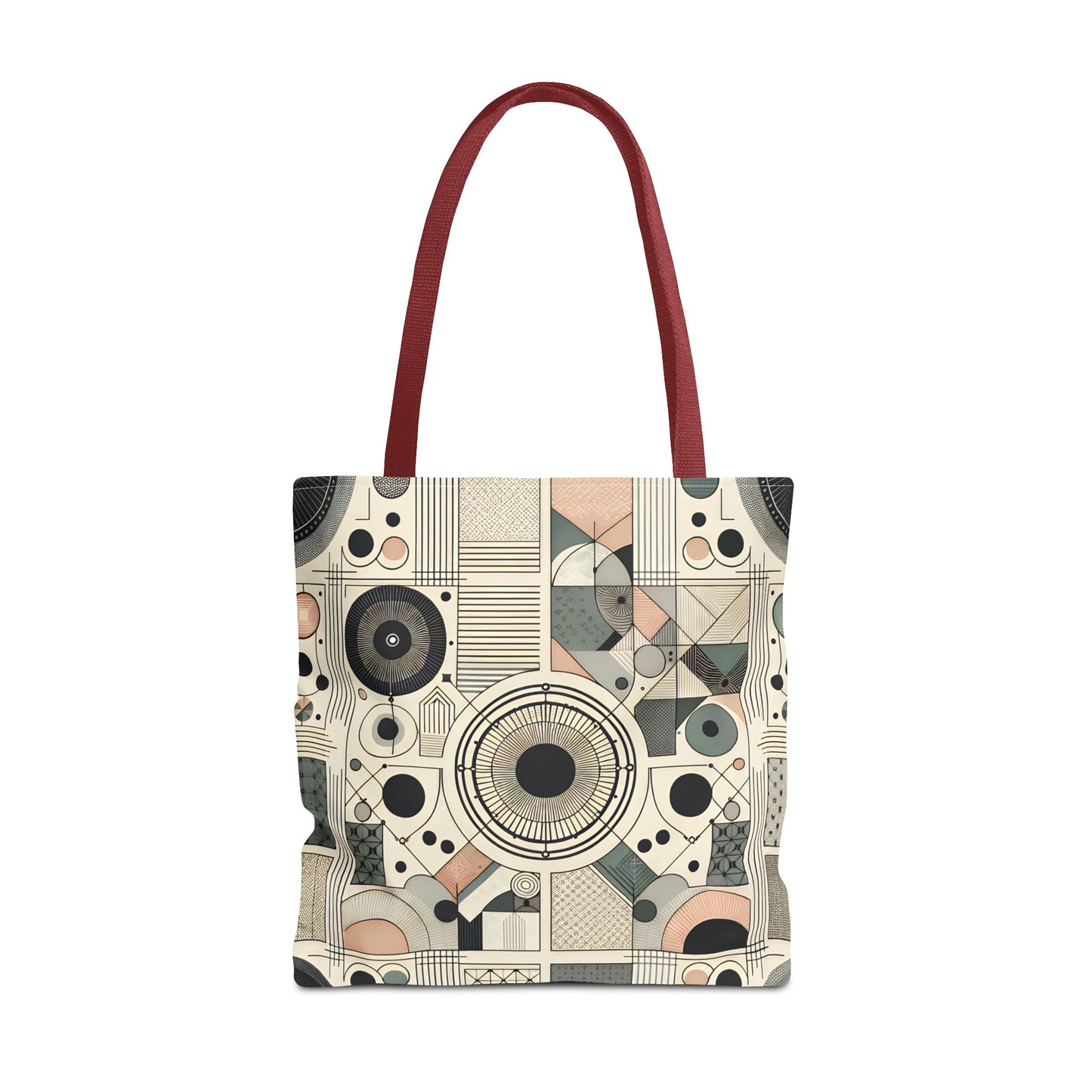 Geometric Pattern Tote Bag – Modern Art Style | Eco-Friendly Shopping Tote, Everyday Carry, Stylish Gift for Her