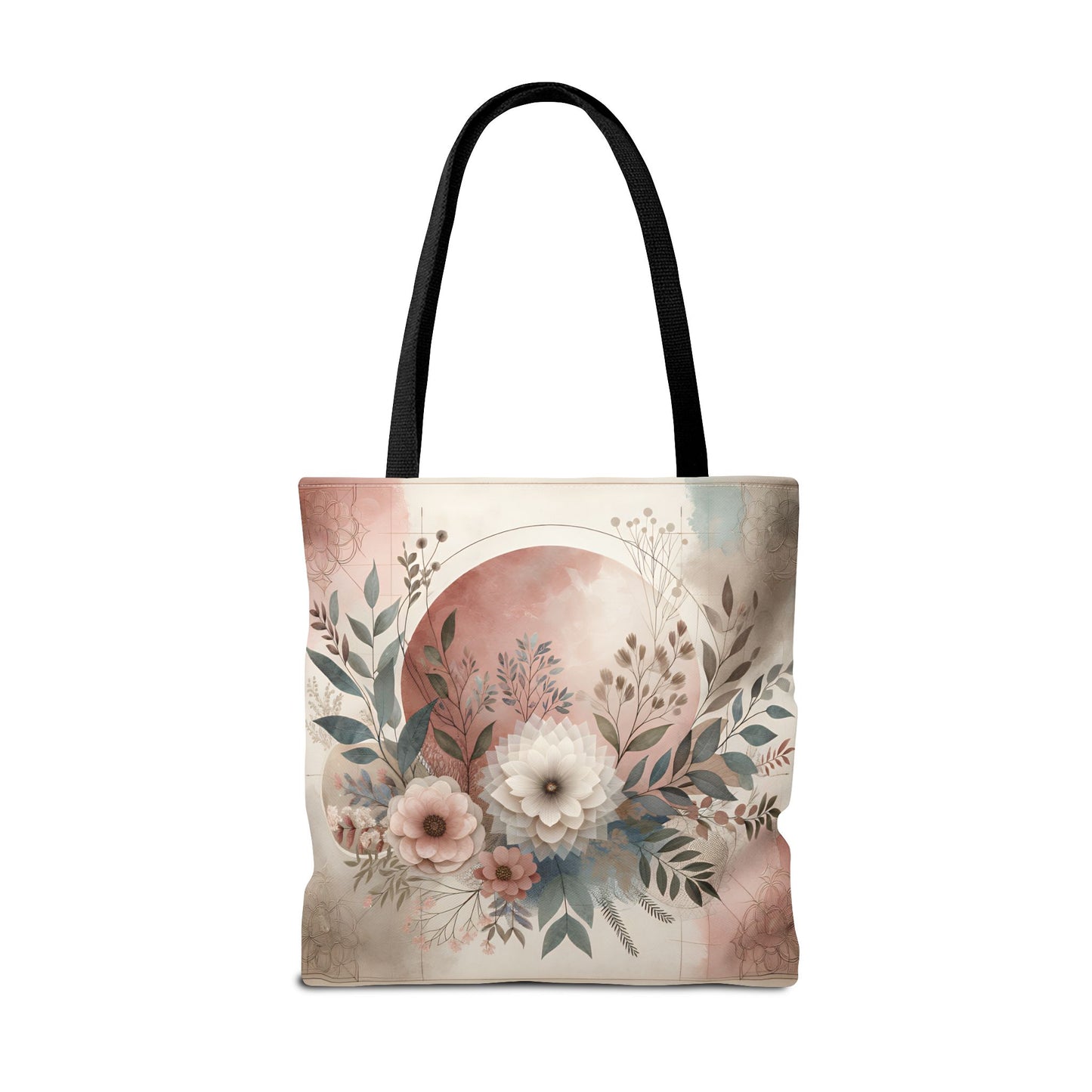 Floral Tote Bag – Elegant Eco-Friendly Accessory for Shopping, Weddings, and Gifting