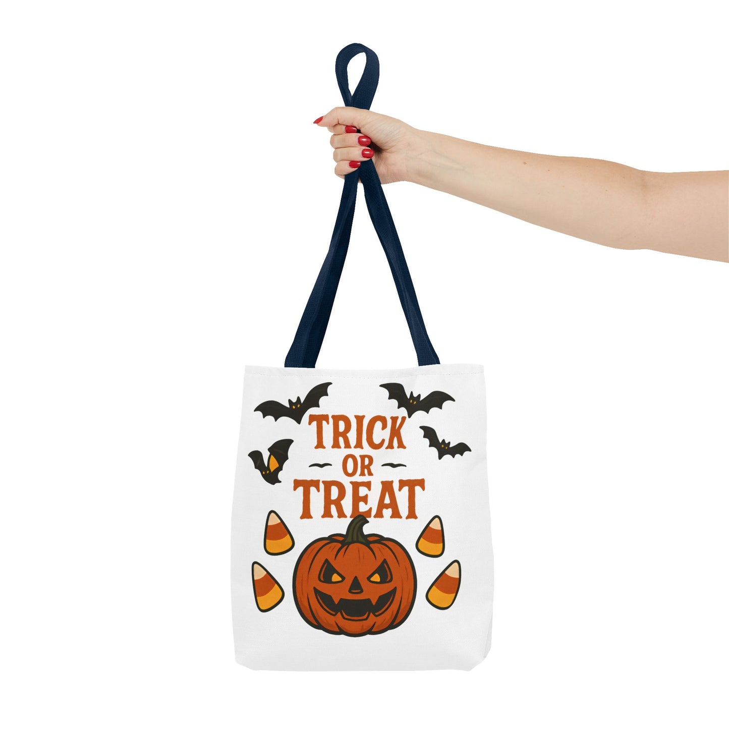 Halloween Trick or Treat Tote Bag – Spooky, Kid-Friendly Candy Carrier 🎃