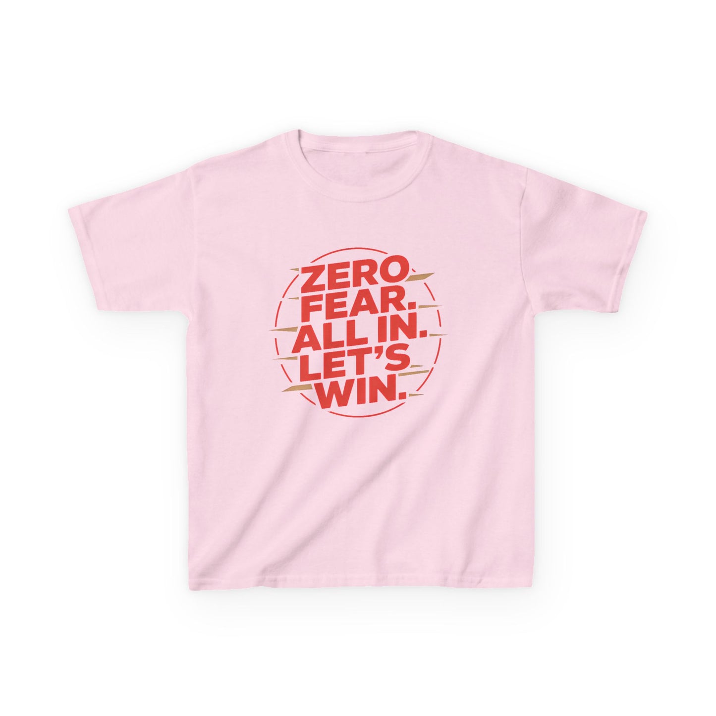 Zero Fear Kids Tee – Inspirational Shirt for Young Champions