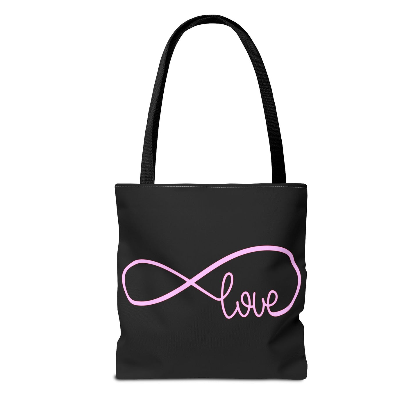 Love Infinity Symbol Tote Bag – Romantic Double-Sided Print, Everyday Carry