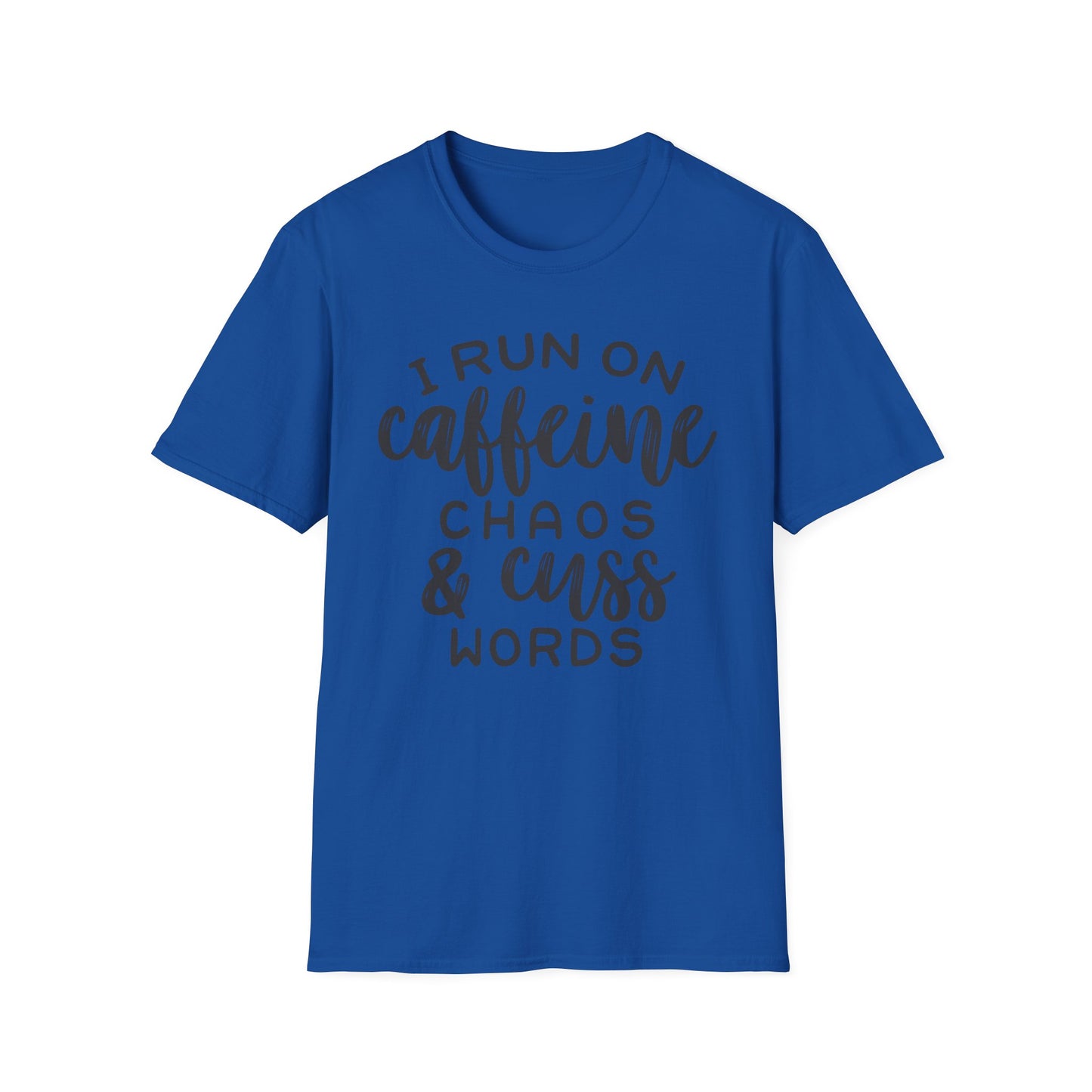 Caffeine Chaos Unisex T-Shirt – Funny Coffee Lover Tee