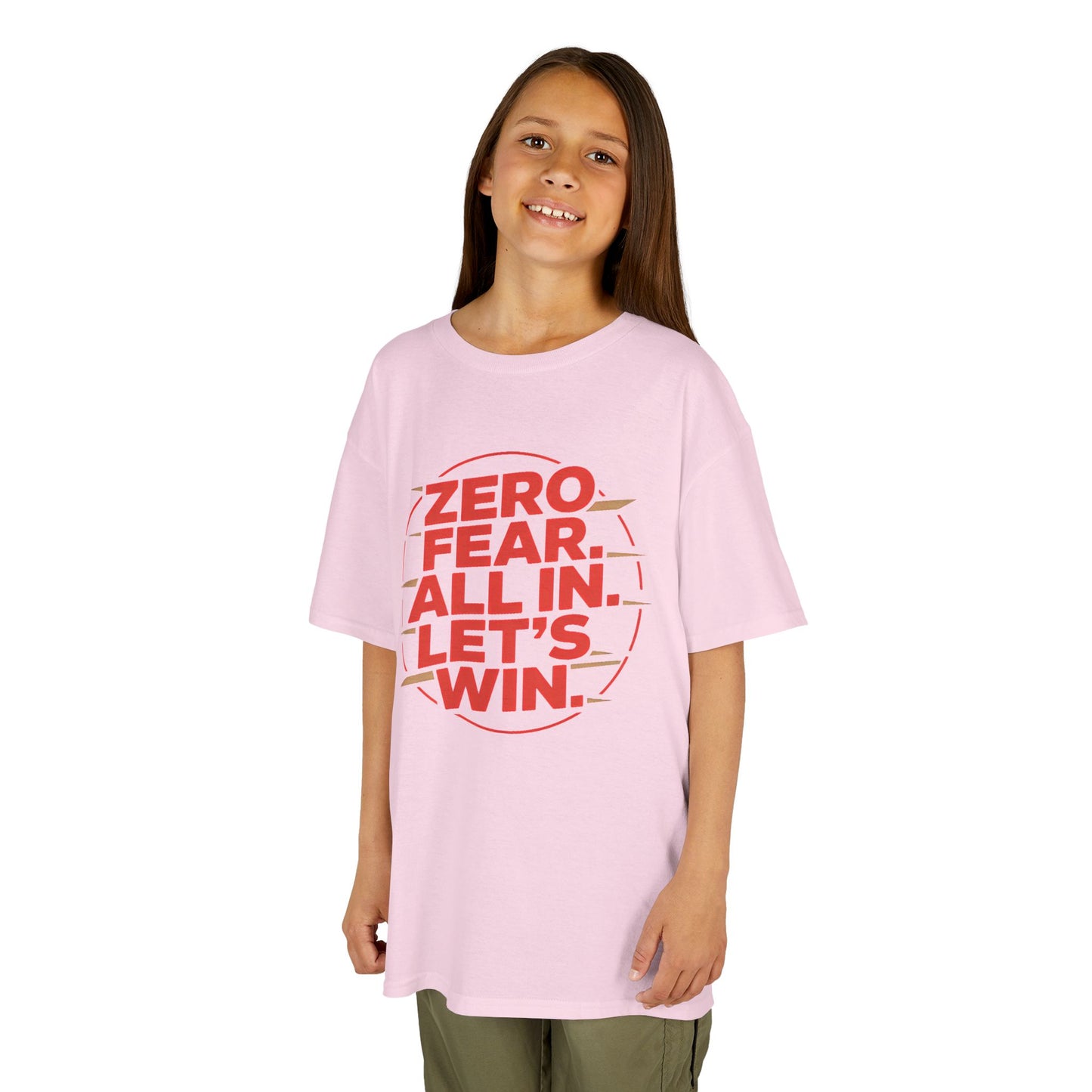 Zero Fear Kids Tee – Inspirational Shirt for Young Champions
