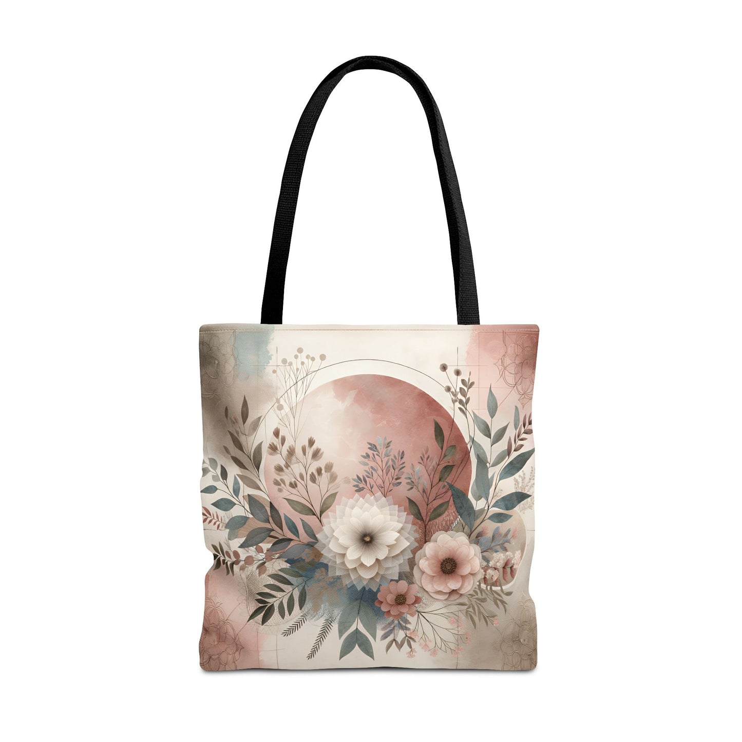 Floral Tote Bag – Elegant Eco-Friendly Accessory for Shopping, Weddings, and Gifting