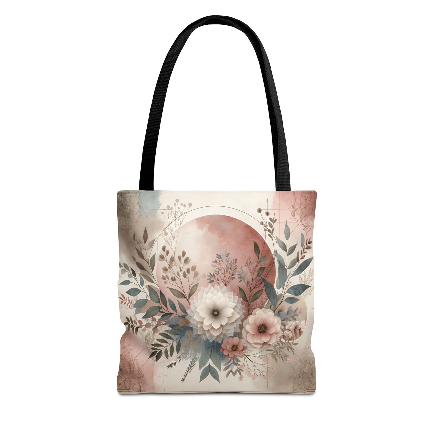 Floral Tote Bag – Elegant Eco-Friendly Accessory for Shopping, Weddings, and Gifting