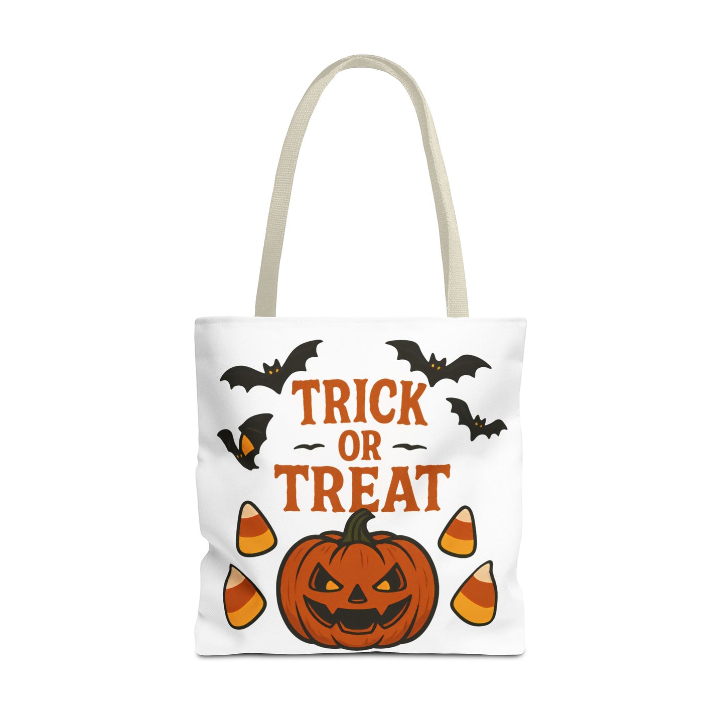 Halloween Trick or Treat Tote Bag – Spooky, Kid-Friendly Candy Carrier 🎃