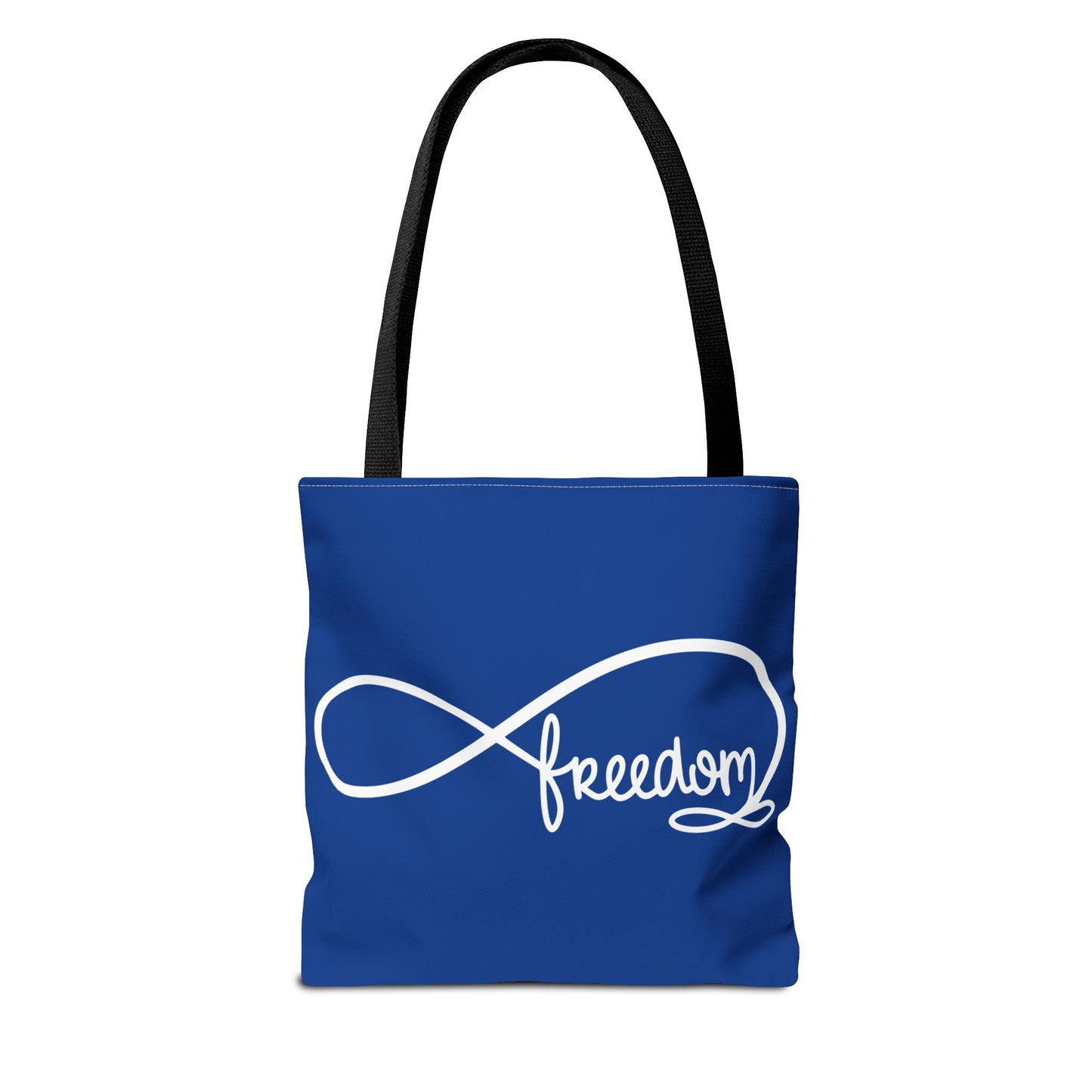 Freedom Infinity Symbol Tote Bag – Patriotic Everyday Carry, Double-Sided Print