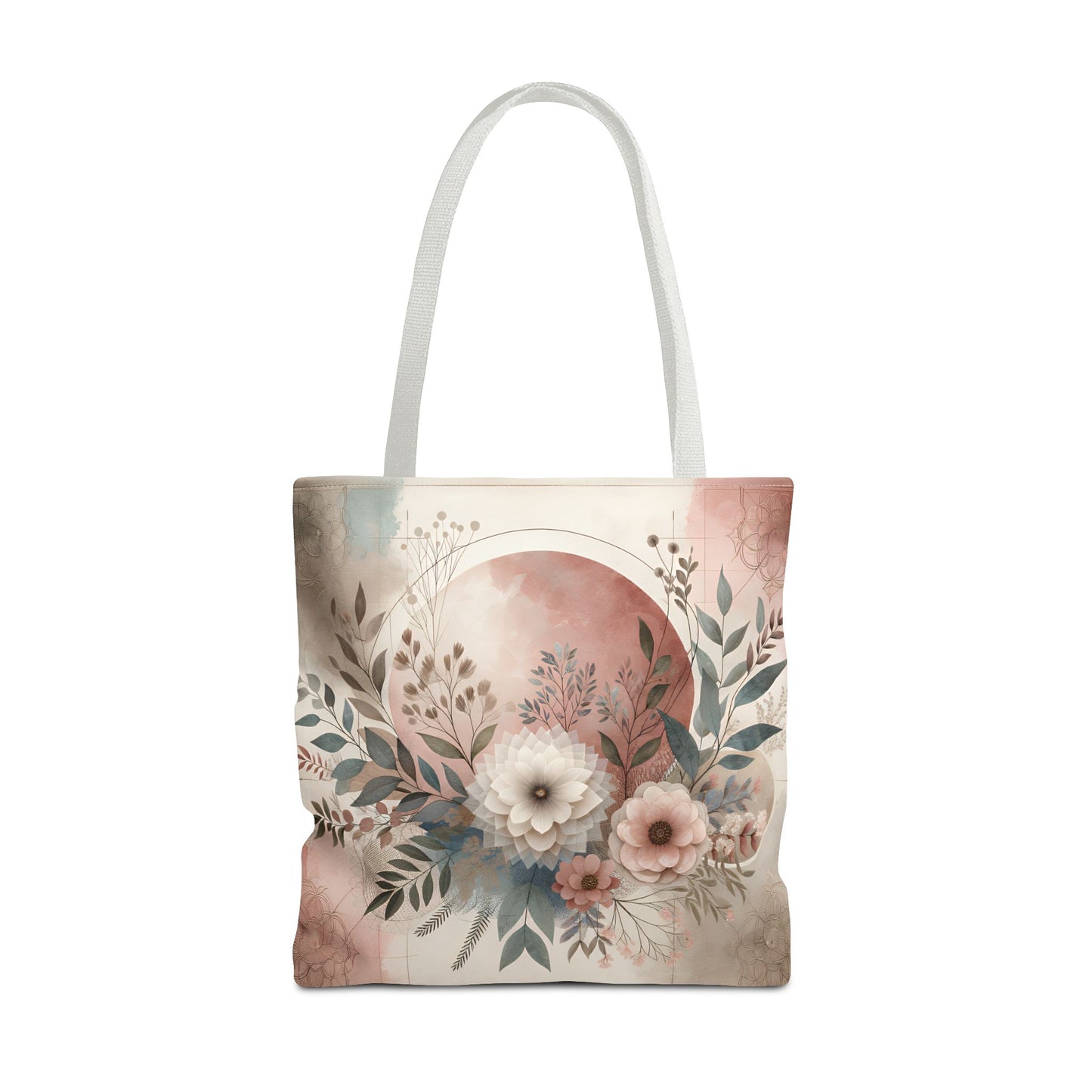 Floral Tote Bag – Elegant Eco-Friendly Accessory for Shopping, Weddings, and Gifting