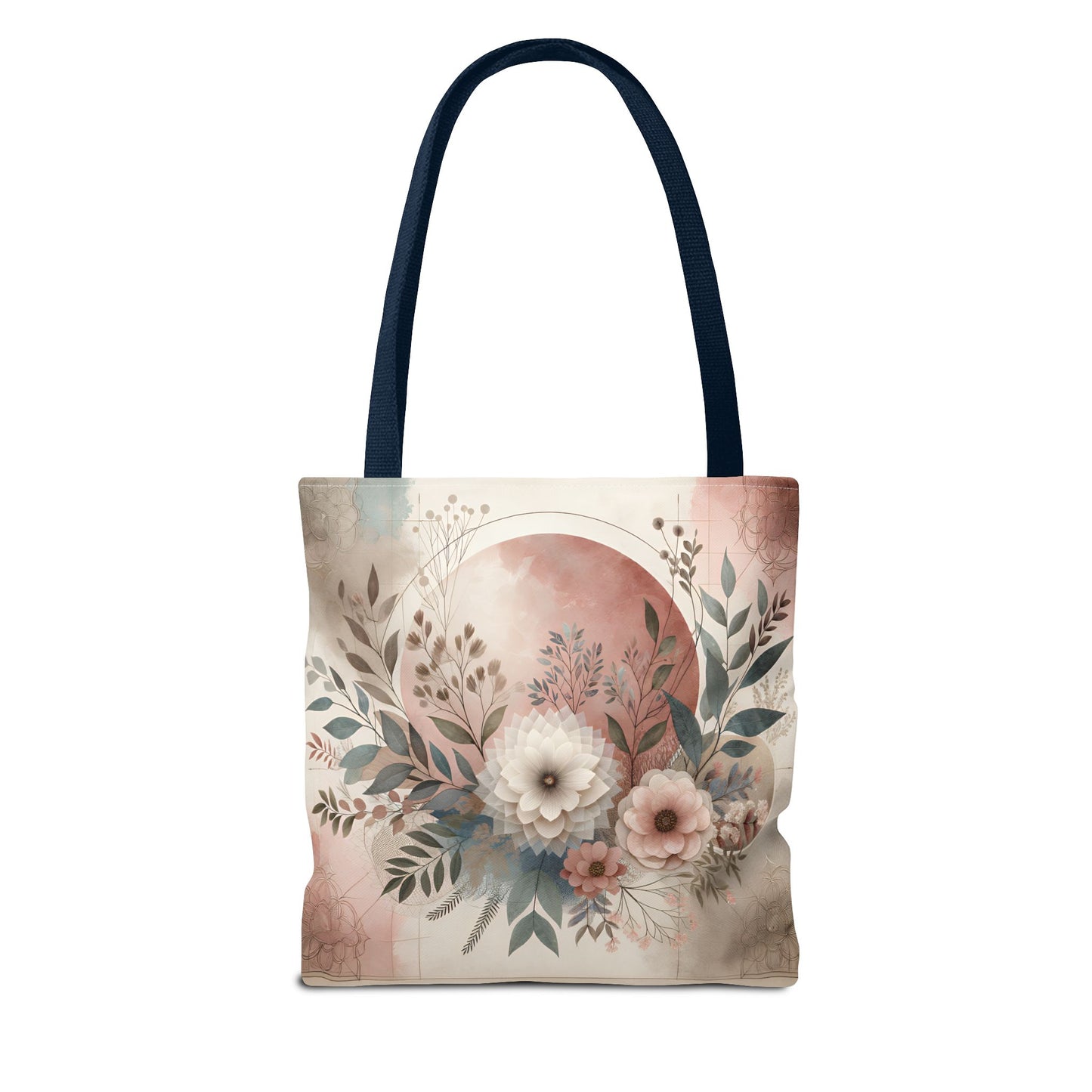 Floral Tote Bag – Elegant Eco-Friendly Accessory for Shopping, Weddings, and Gifting