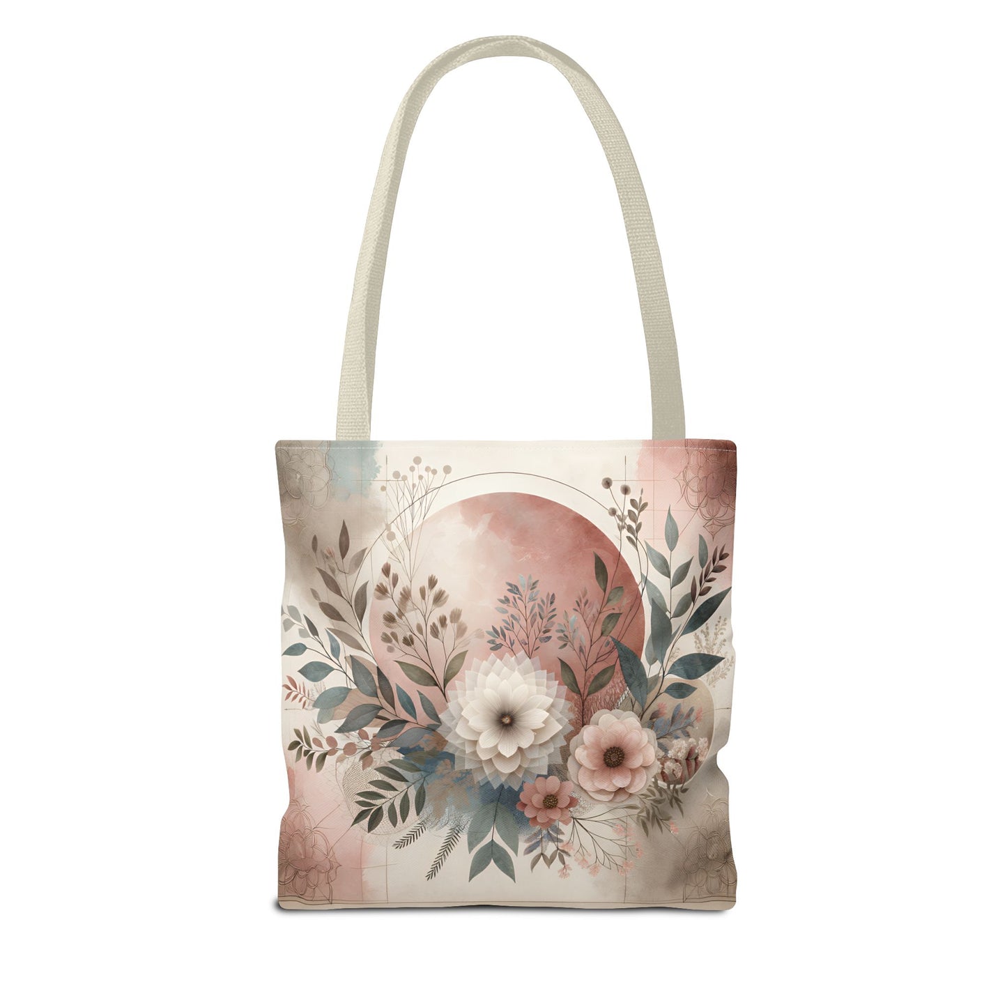Floral Tote Bag – Elegant Eco-Friendly Accessory for Shopping, Weddings, and Gifting