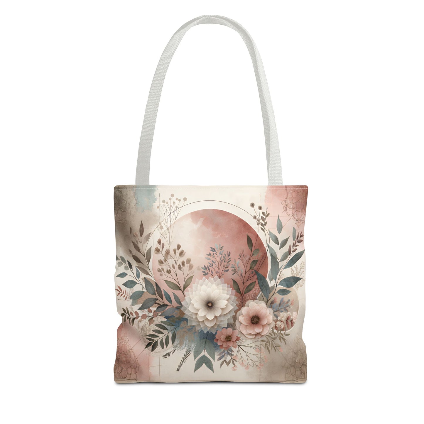 Floral Tote Bag – Elegant Eco-Friendly Accessory for Shopping, Weddings, and Gifting
