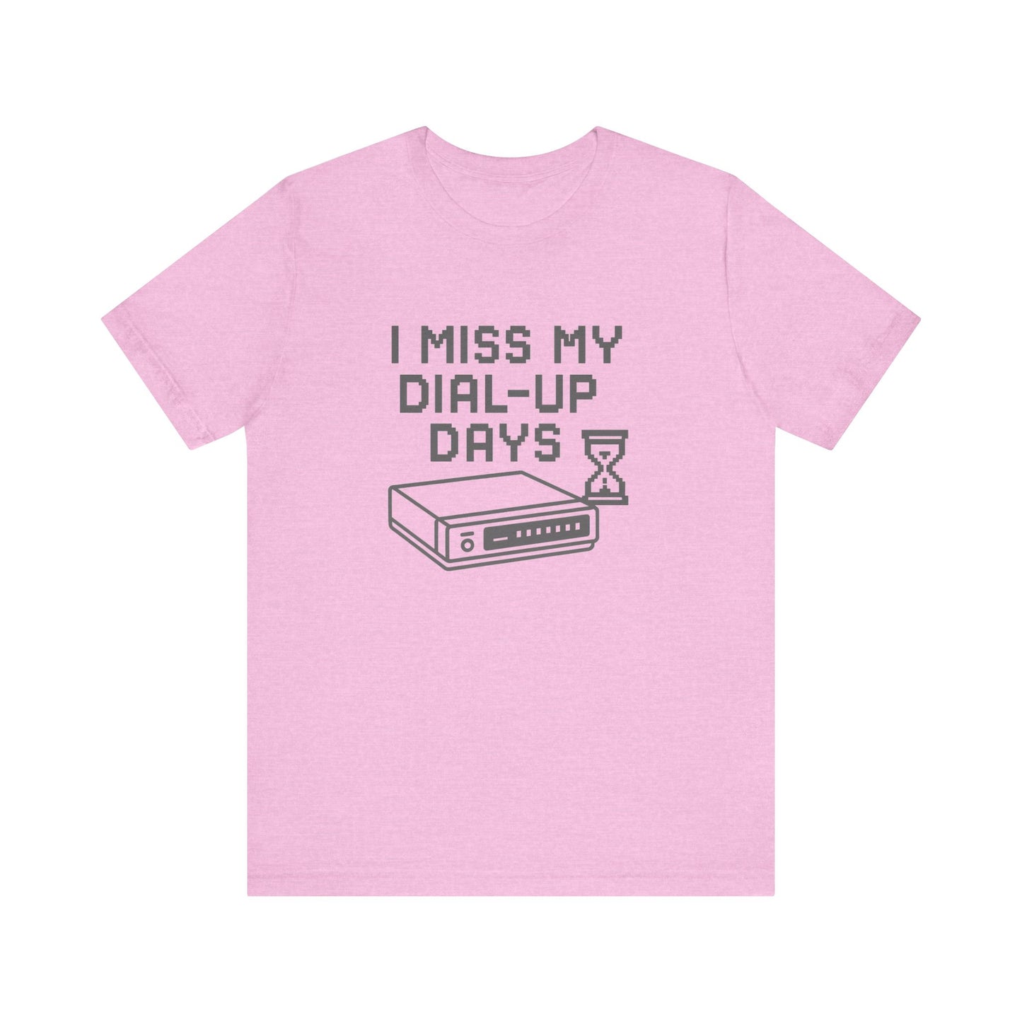Nostalgic Dial-Up Days Tee – Retro Tech Shirt for 90s Kids, IT Pros & Internet Pioneers