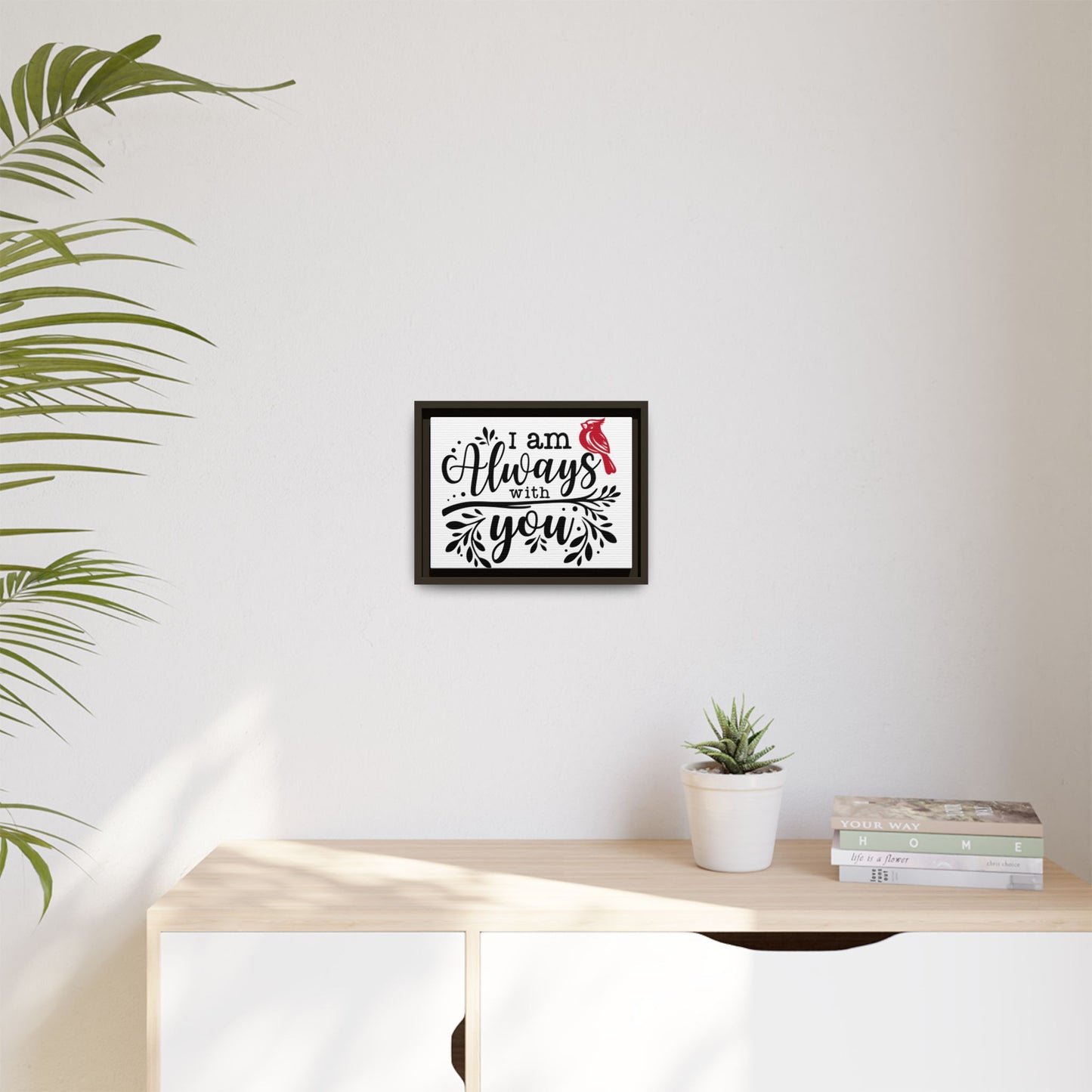 Always With You Cardinal – Matte Canvas Wall Art