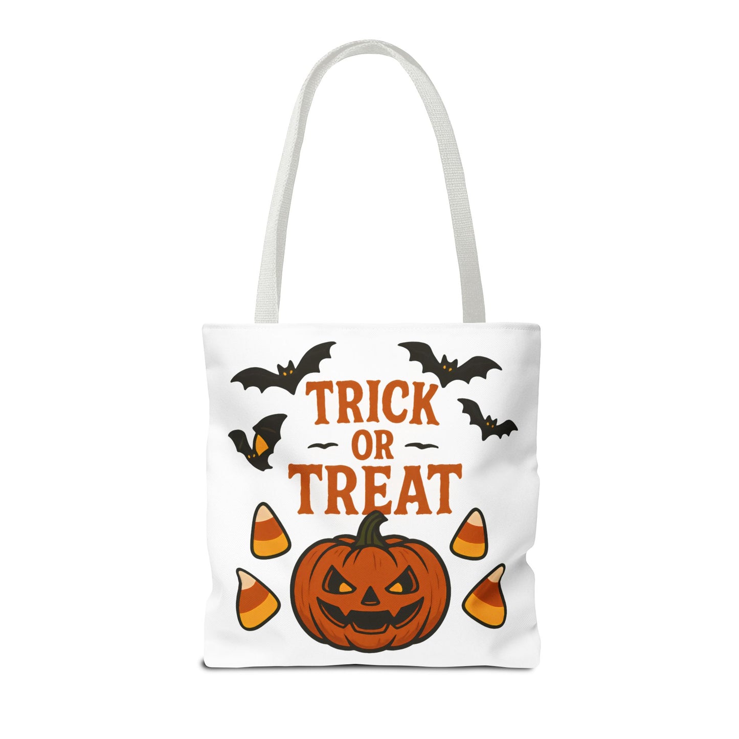 Halloween Trick or Treat Tote Bag – Spooky, Kid-Friendly Candy Carrier 🎃