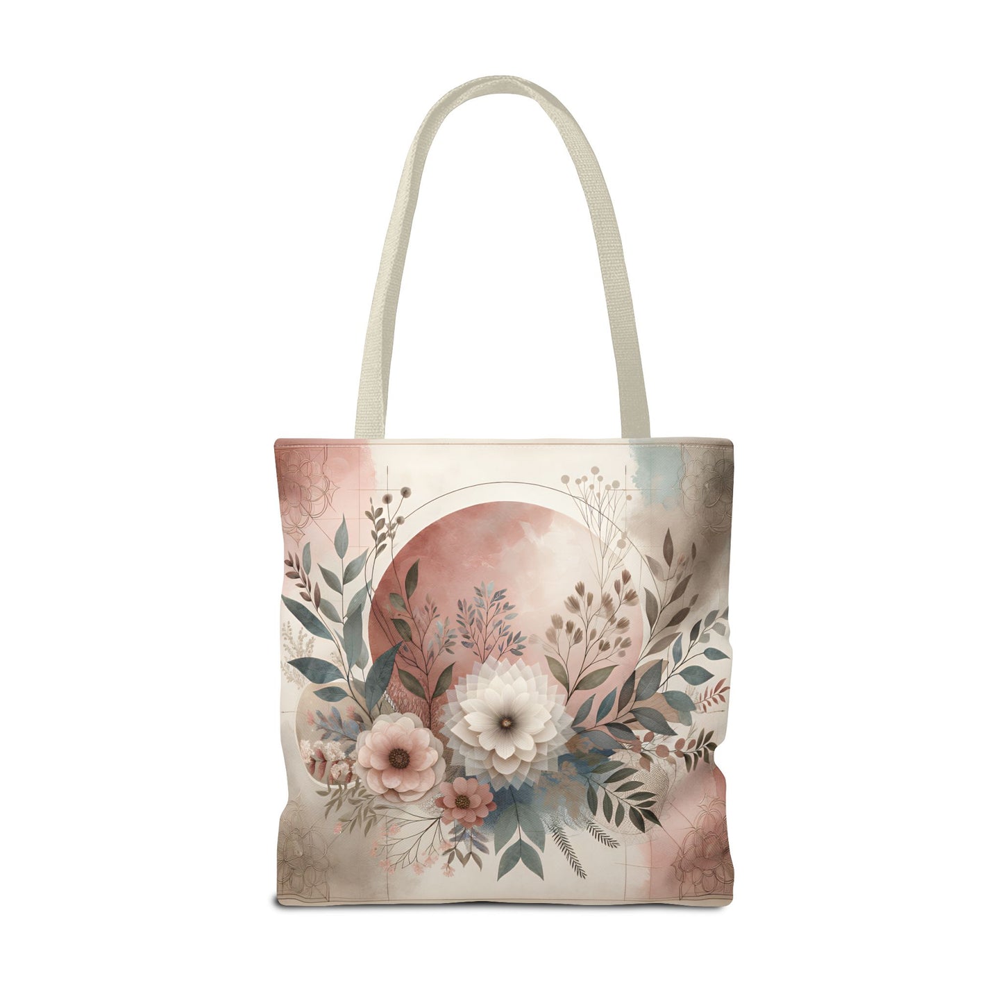 Floral Tote Bag – Elegant Eco-Friendly Accessory for Shopping, Weddings, and Gifting