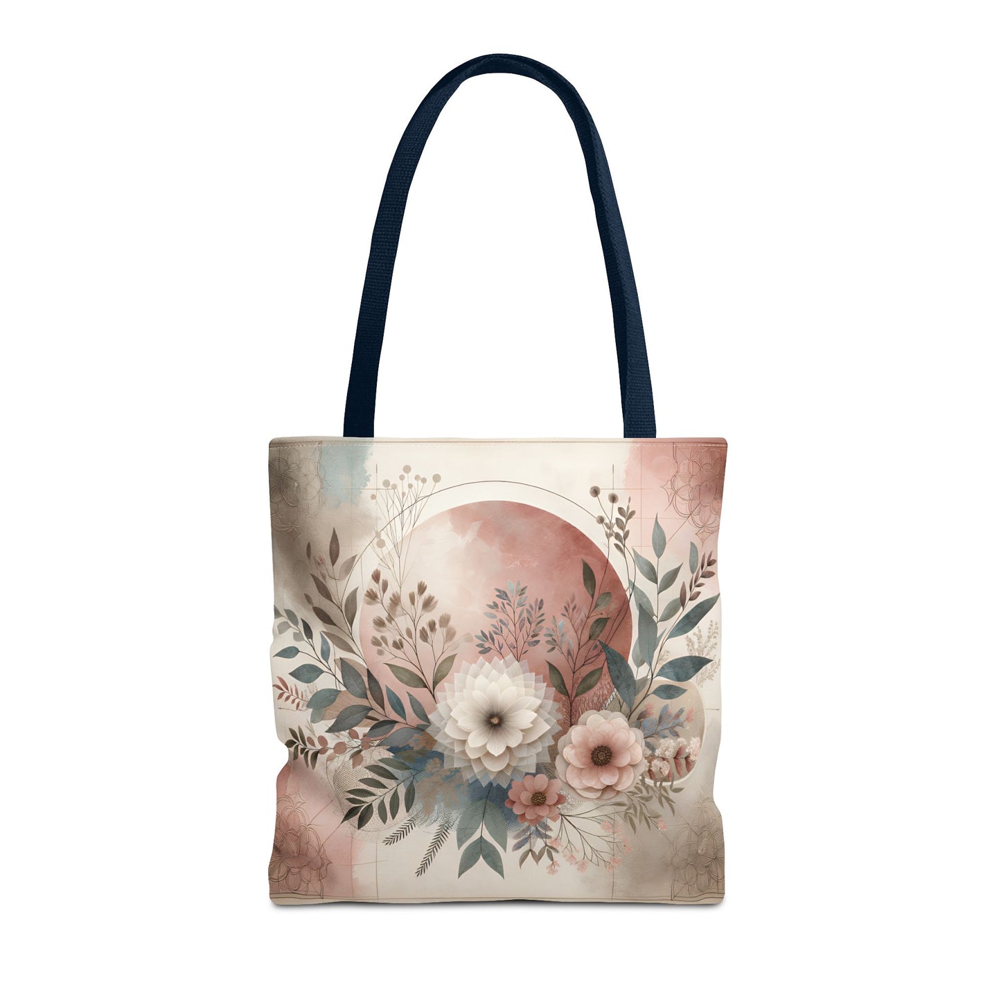Floral Tote Bag – Elegant Eco-Friendly Accessory for Shopping, Weddings, and Gifting