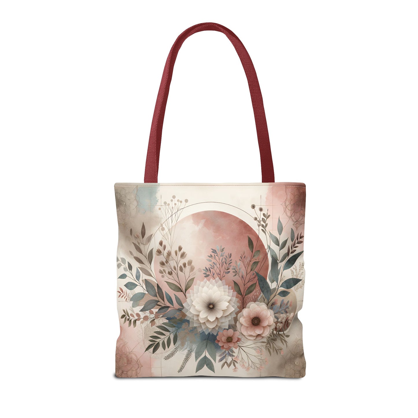 Floral Tote Bag – Elegant Eco-Friendly Accessory for Shopping, Weddings, and Gifting