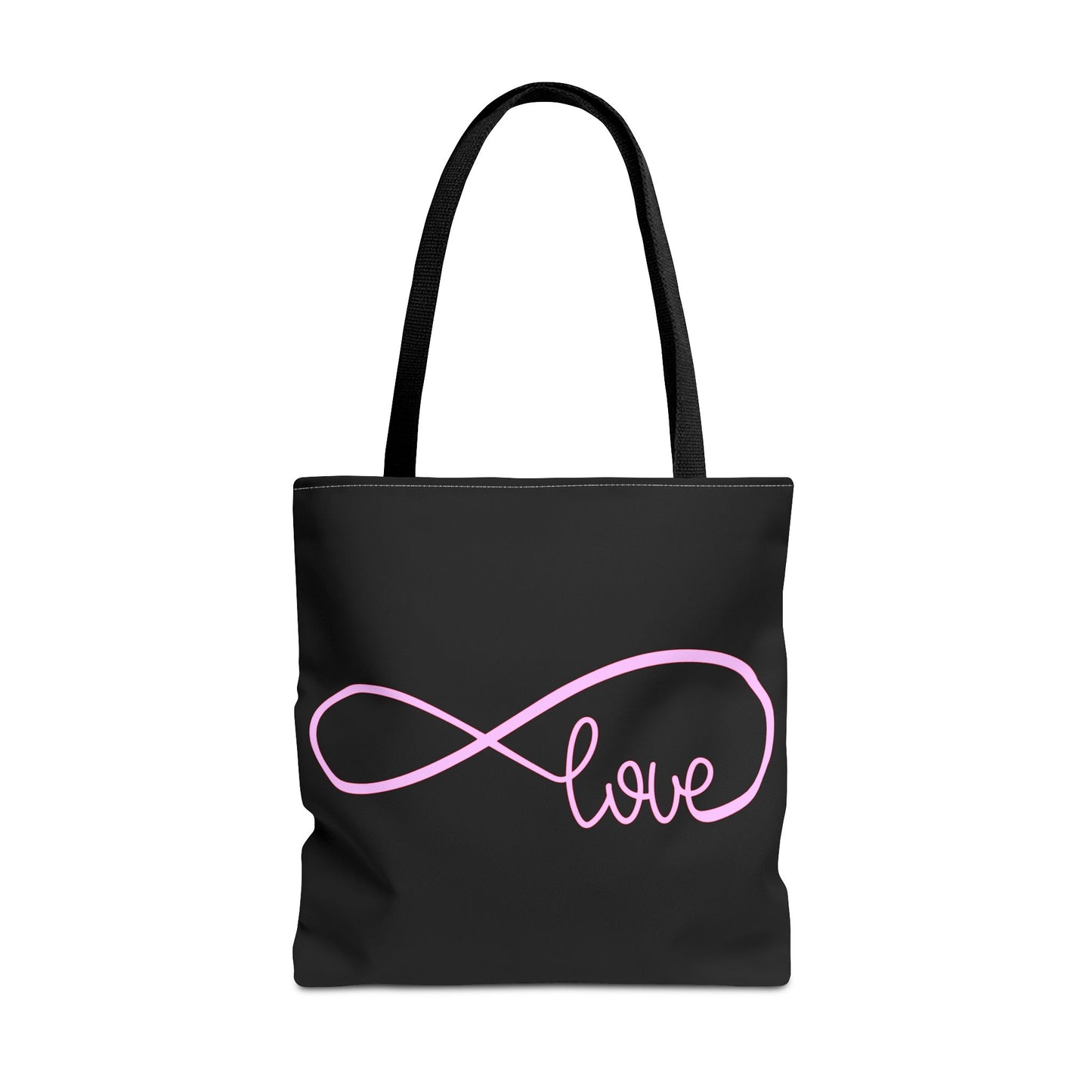 Love Infinity Symbol Tote Bag – Romantic Double-Sided Print, Everyday Carry