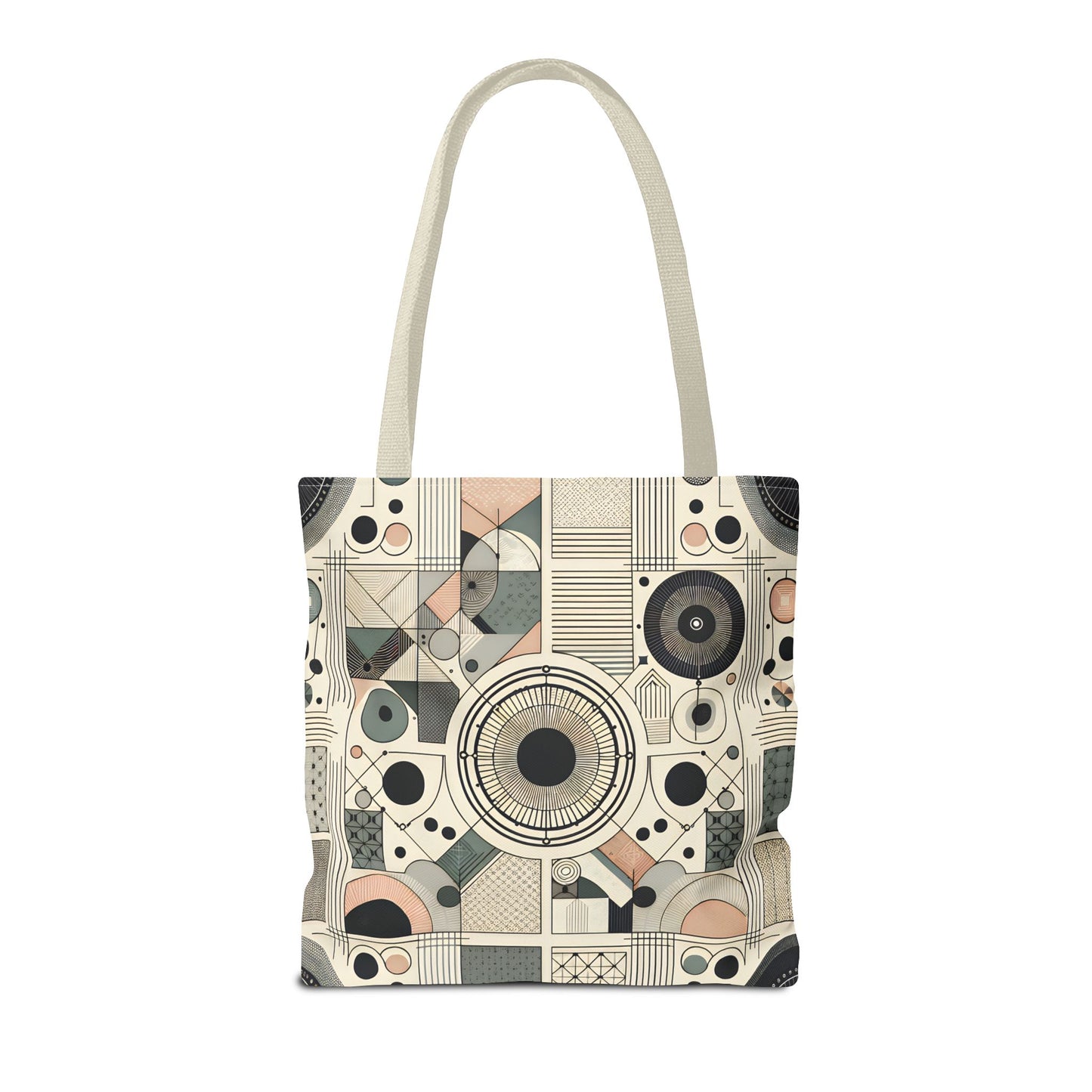 Geometric Pattern Tote Bag – Modern Art Style | Eco-Friendly Shopping Tote, Everyday Carry, Stylish Gift for Her
