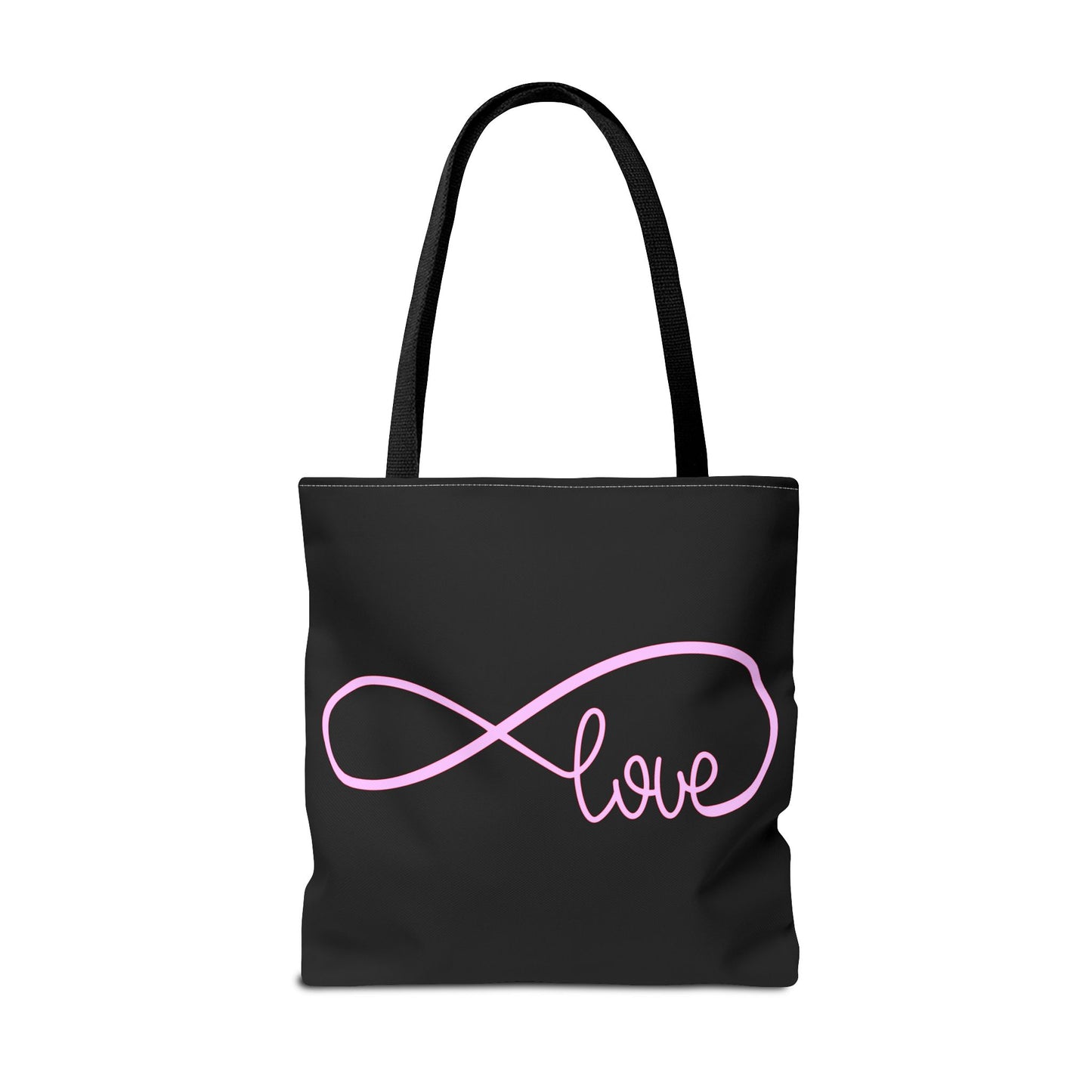 Love Infinity Symbol Tote Bag – Romantic Double-Sided Print, Everyday Carry