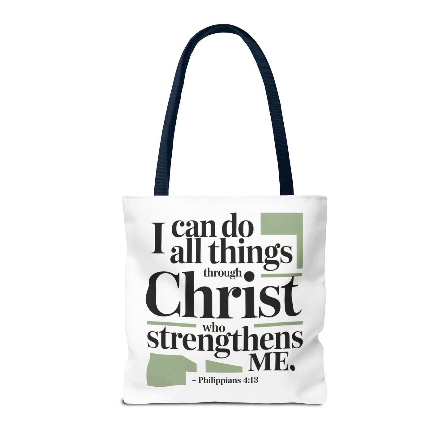 Inspirational Bible Verse Tote Bag – Faith-Based Everyday Carry, Christian Gift for Women, Church & Life