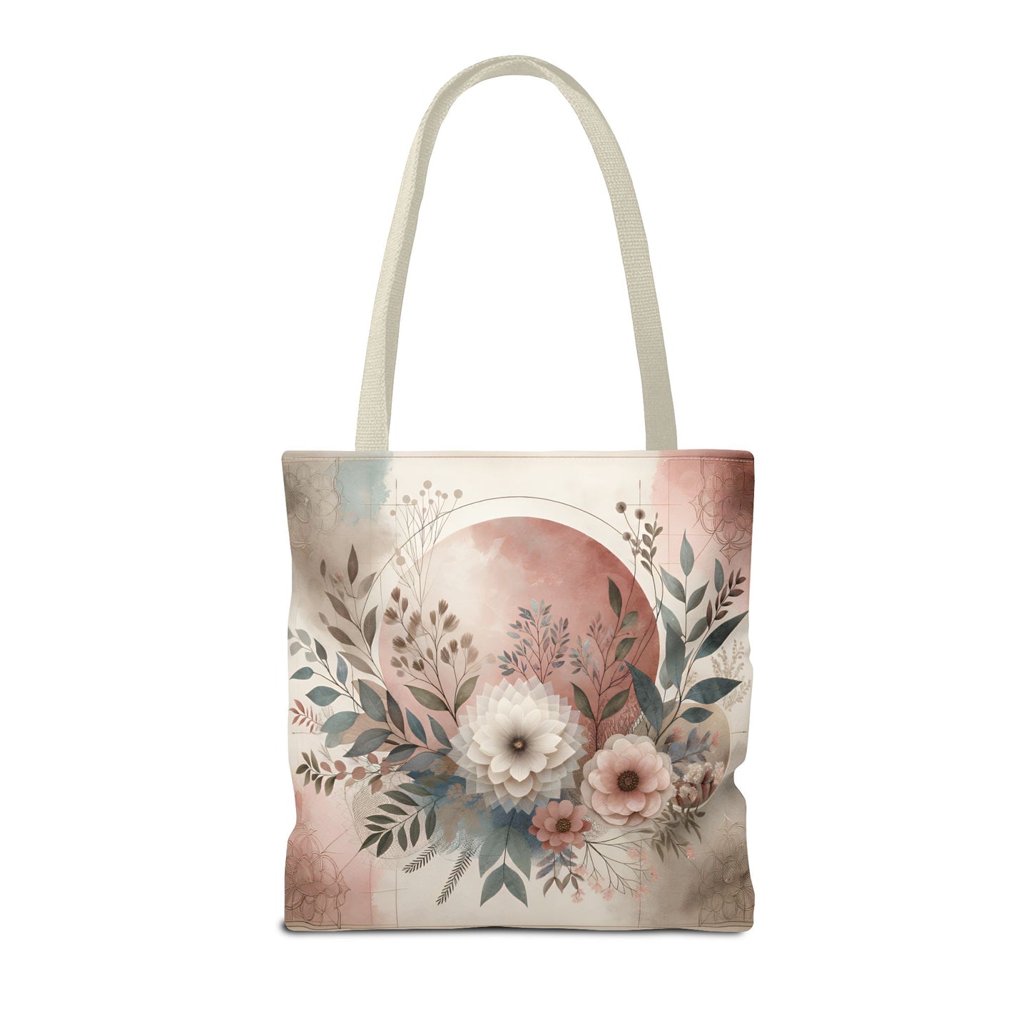 Floral Tote Bag – Elegant Eco-Friendly Accessory for Shopping, Weddings, and Gifting