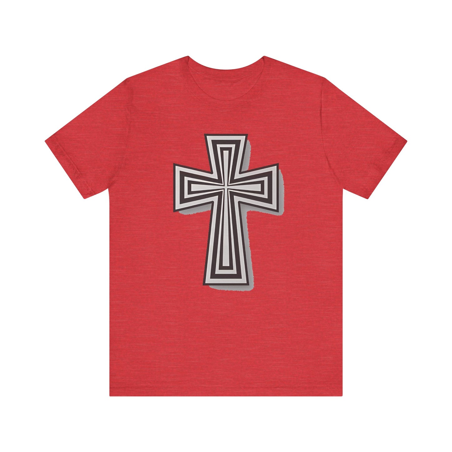 Faith-Inspired Cross Tee - Unisex Jersey Shirt