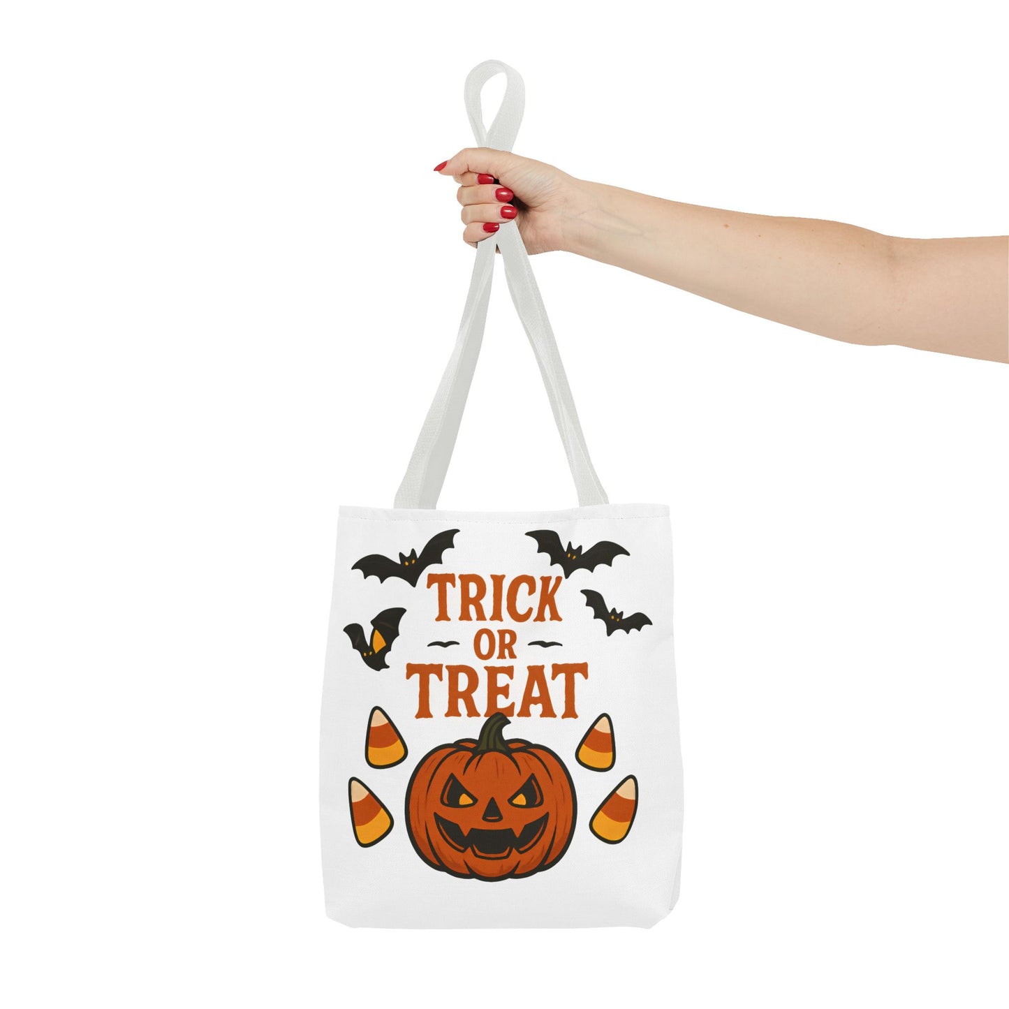 Halloween Trick or Treat Tote Bag – Spooky, Kid-Friendly Candy Carrier 🎃