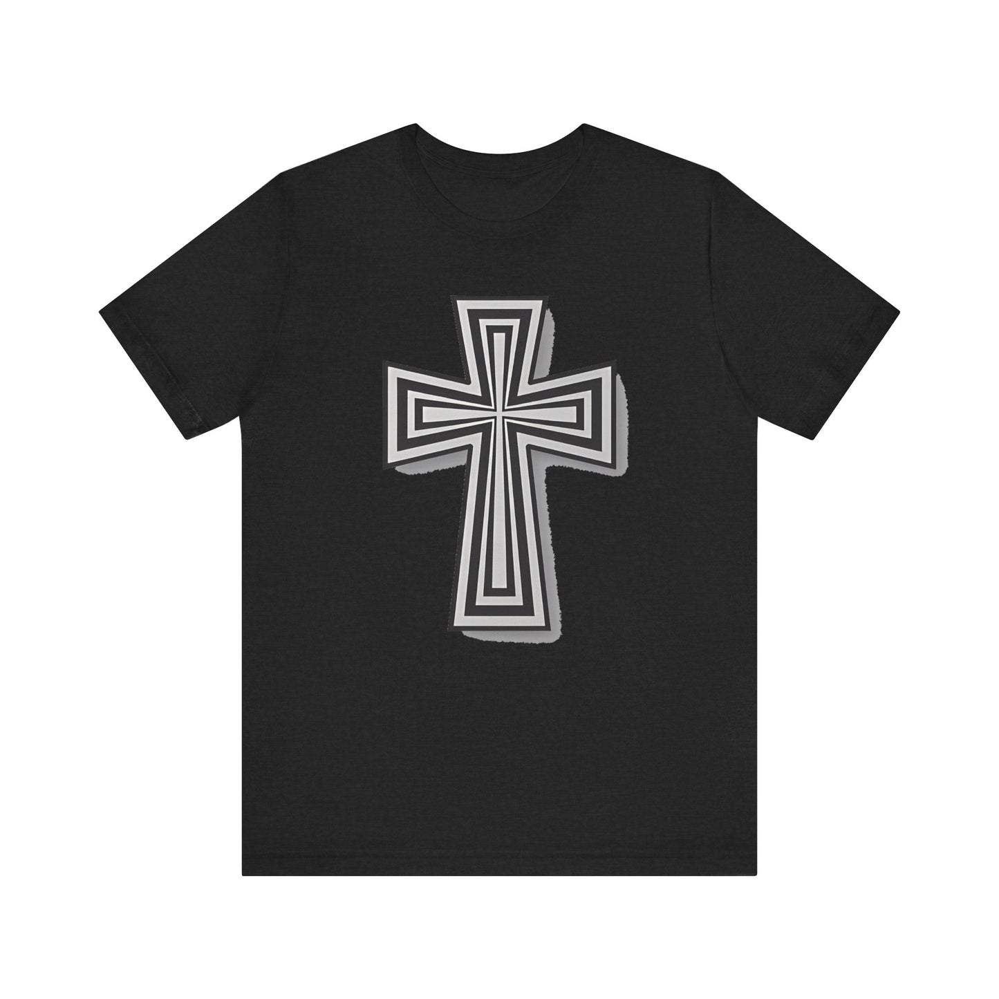 Faith-Inspired Cross Tee - Unisex Jersey Shirt